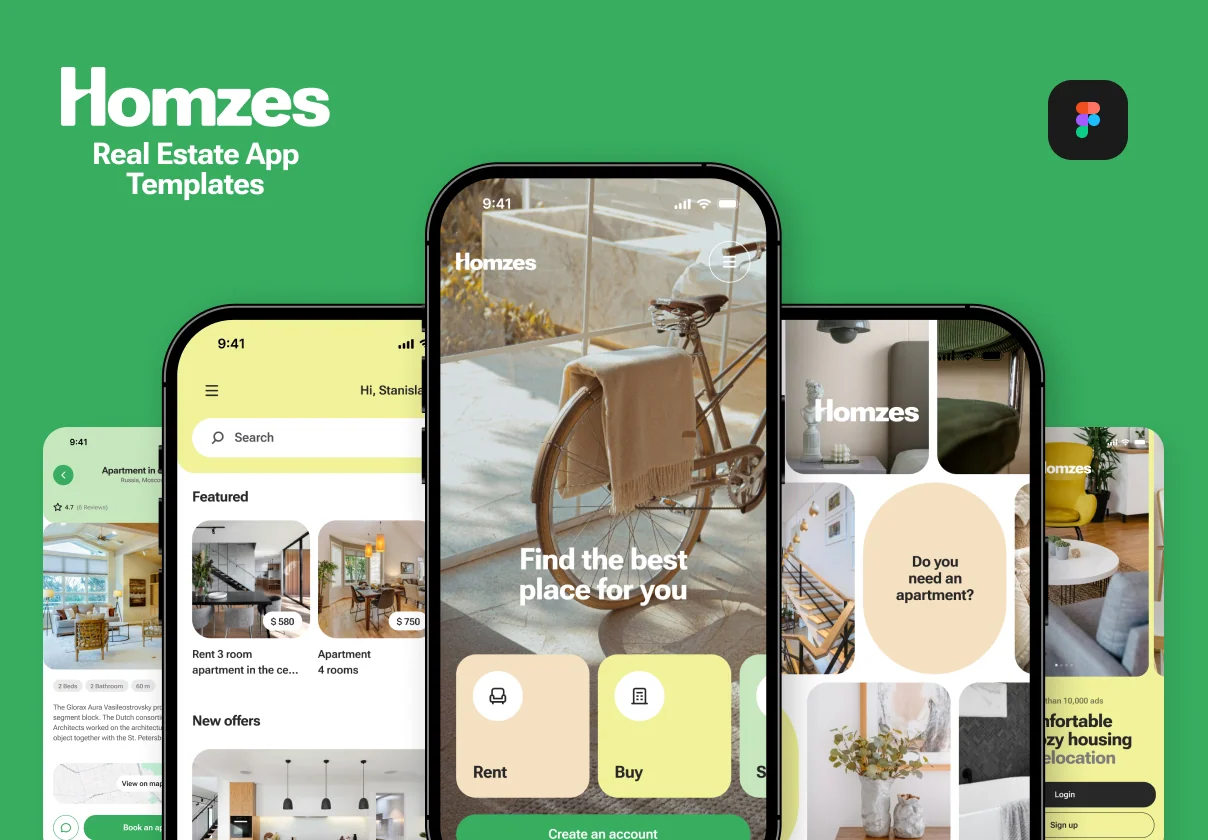 Homzes - Real Estate Mobile App