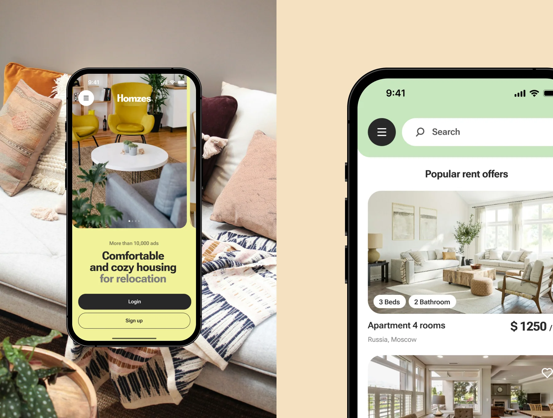 Homzes - Real Estate Mobile App 5