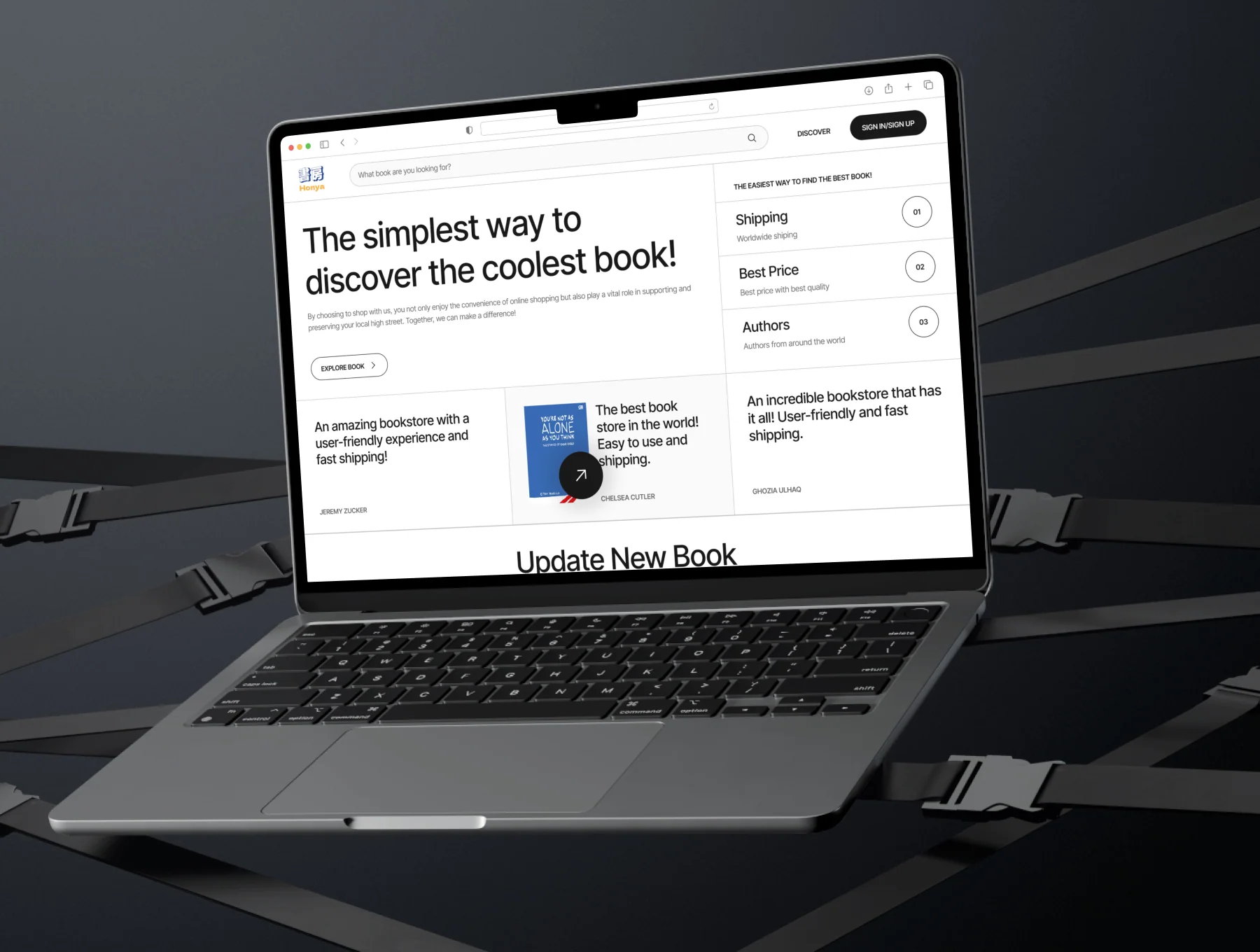 Honya - Bookstore Ecommerce Website 6