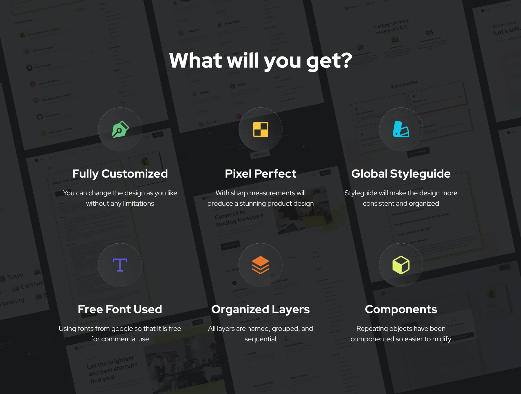 Hoob - Job Finder Website UI Kit 3