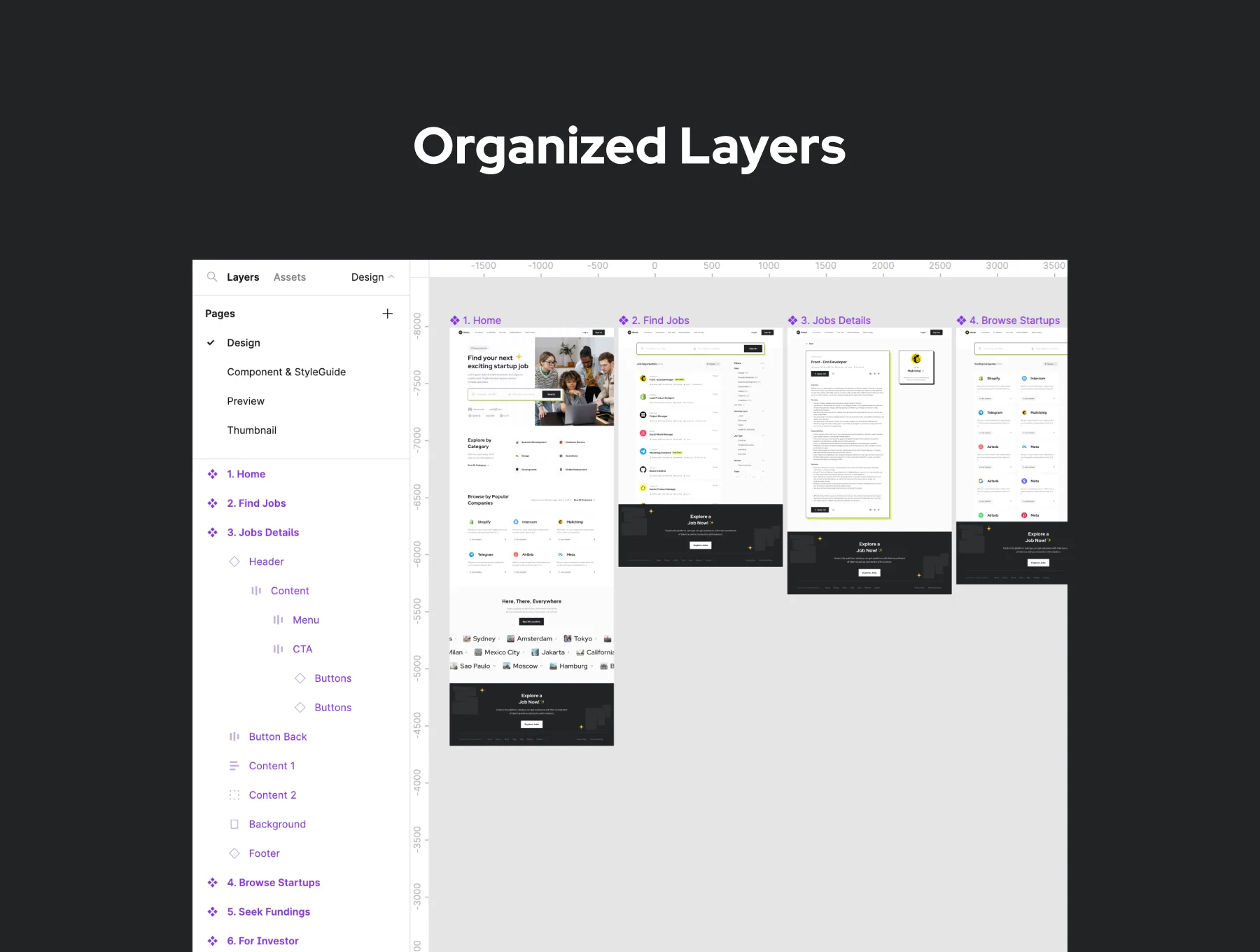 Hoob - Job Finder Website UI Kit 5