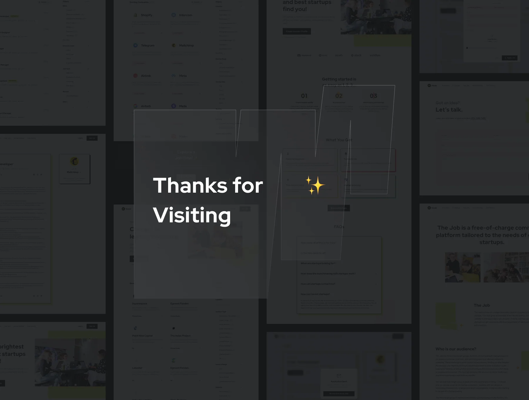 Hoob - Job Finder Website UI Kit 6