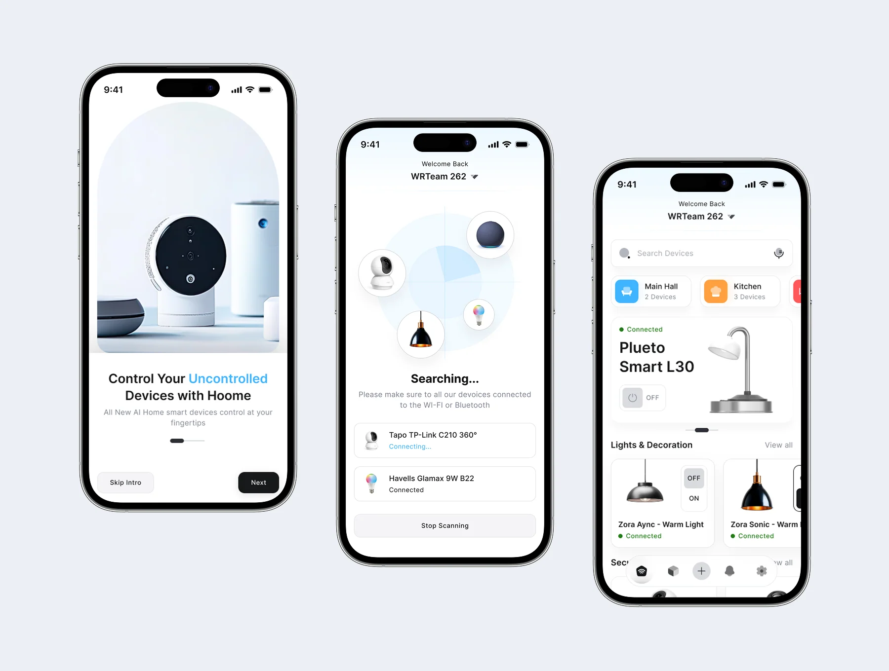 Hoome - Smart Home App UI 2