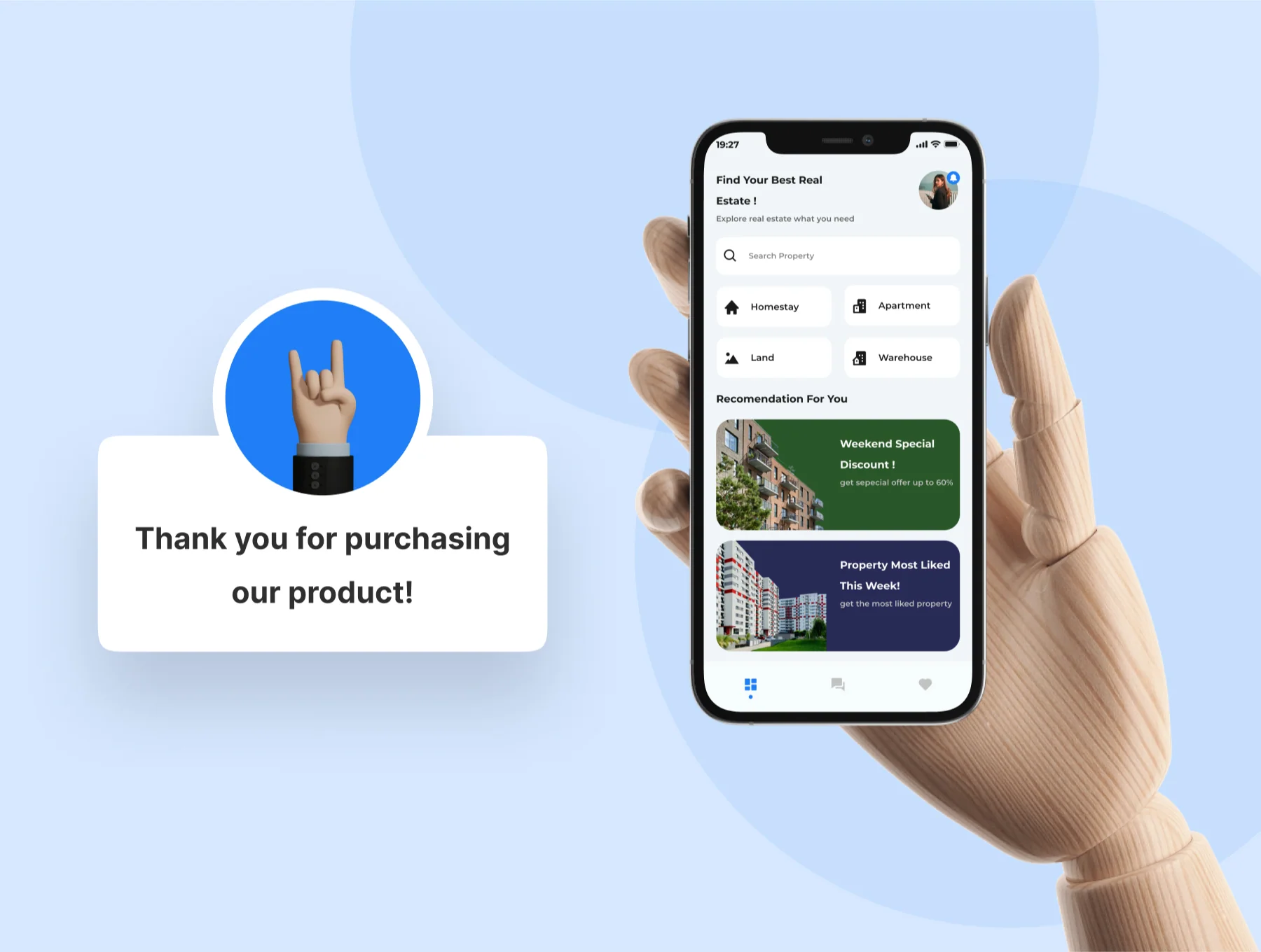 Hoomiw - Real Estate Mobile App UI Kits 8
