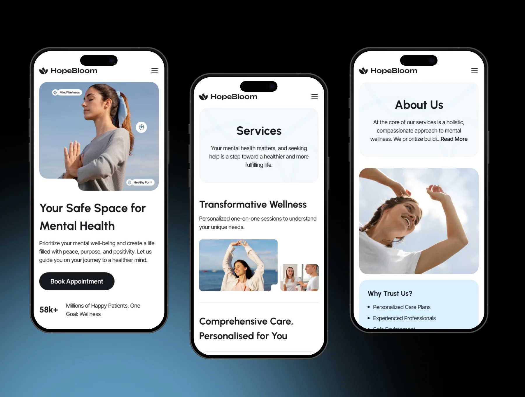 HopeBloom - Wellness Website Template 7
