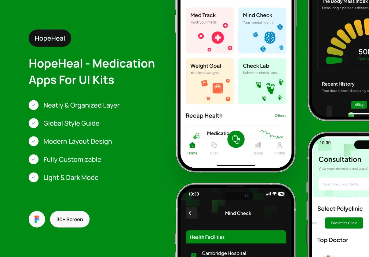 Hopeheal - Health Care Mobile App