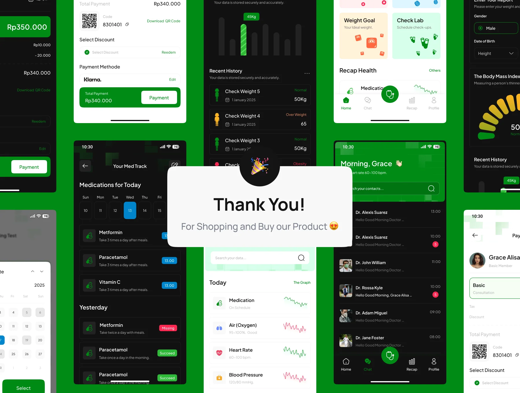Hopeheal -  Health Care Mobile App 6