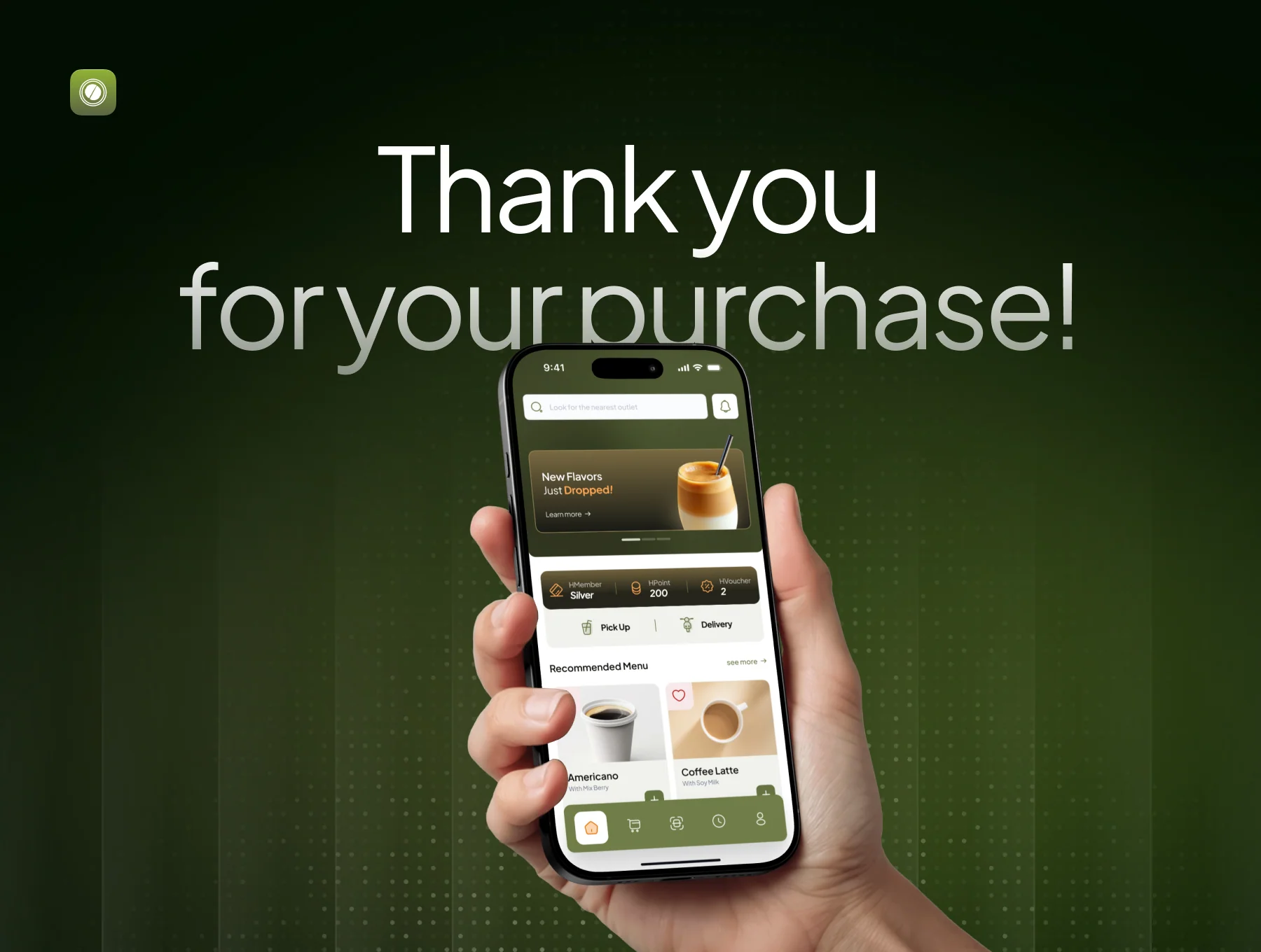 Hopresso – Coffee Shop Mobile App UI Kit 6