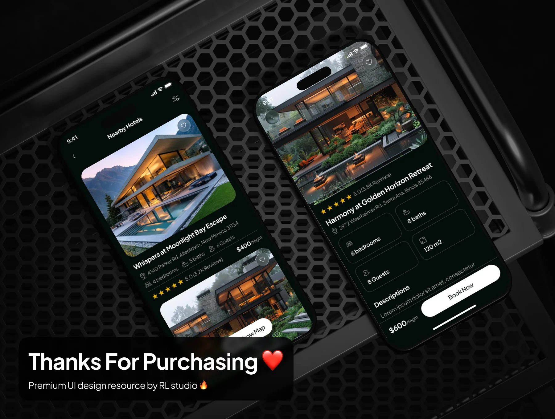 Horizon - Hotel Booking App UI Kit 10