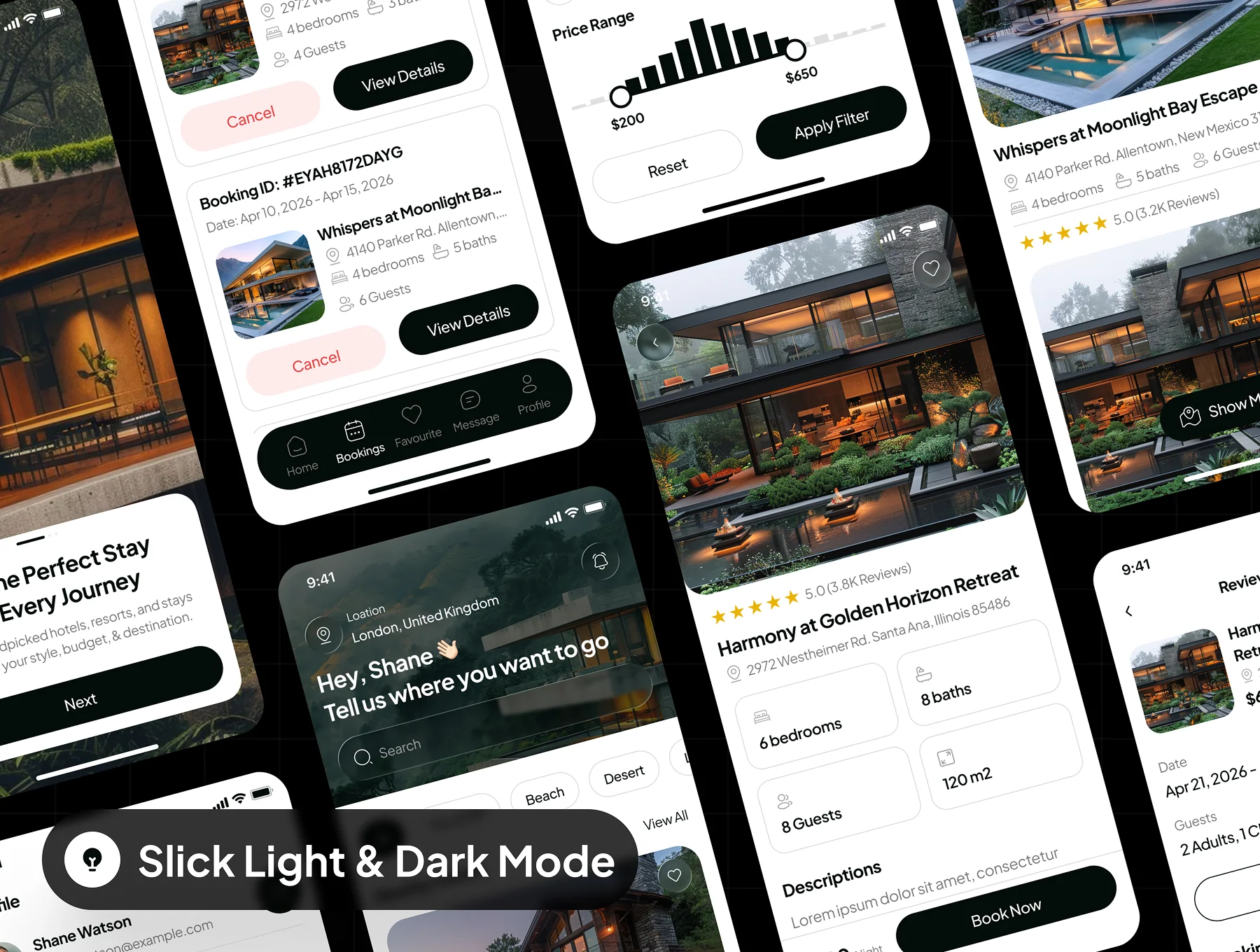 Horizon - Hotel Booking App UI Kit 5