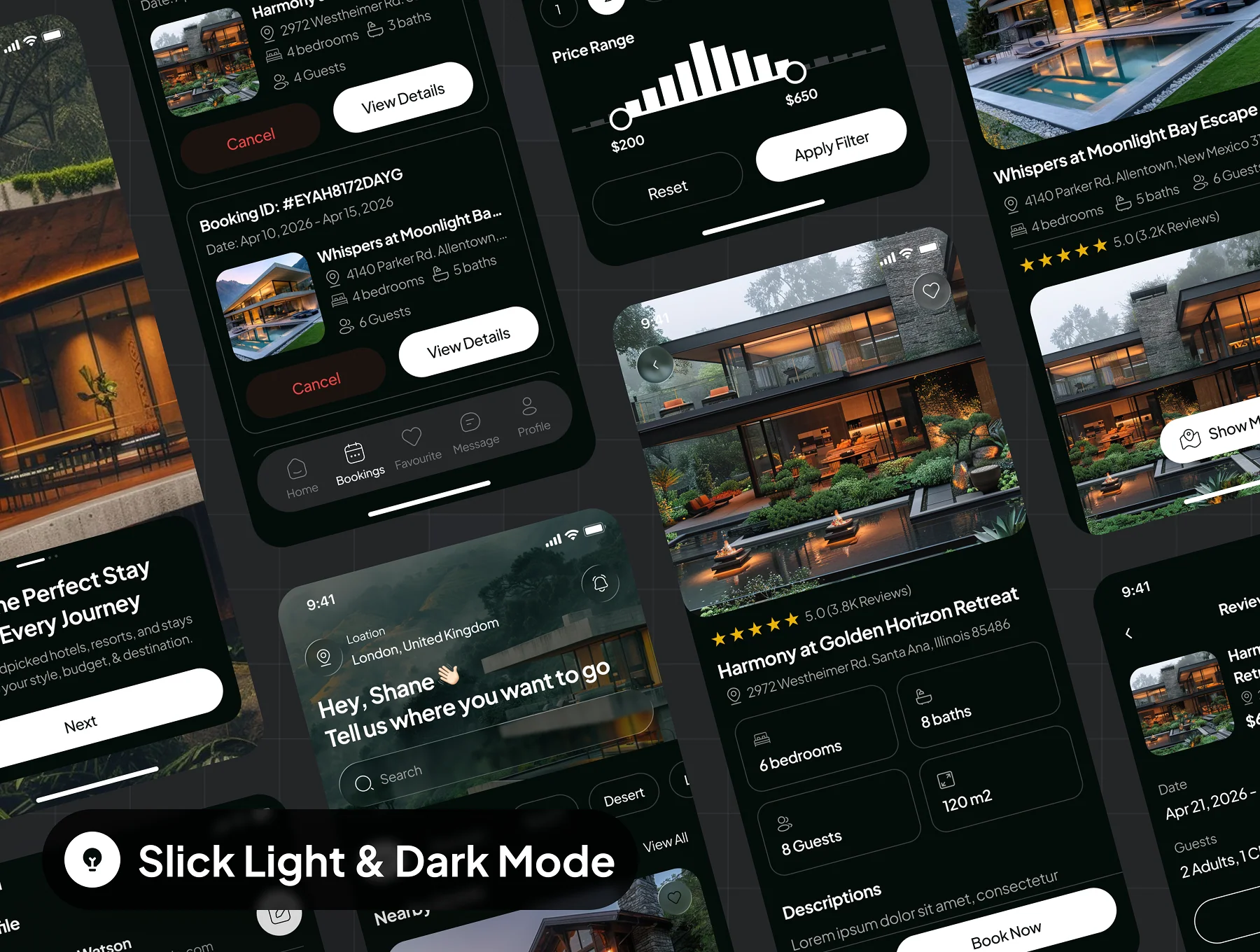Horizon - Hotel Booking App UI Kit 6