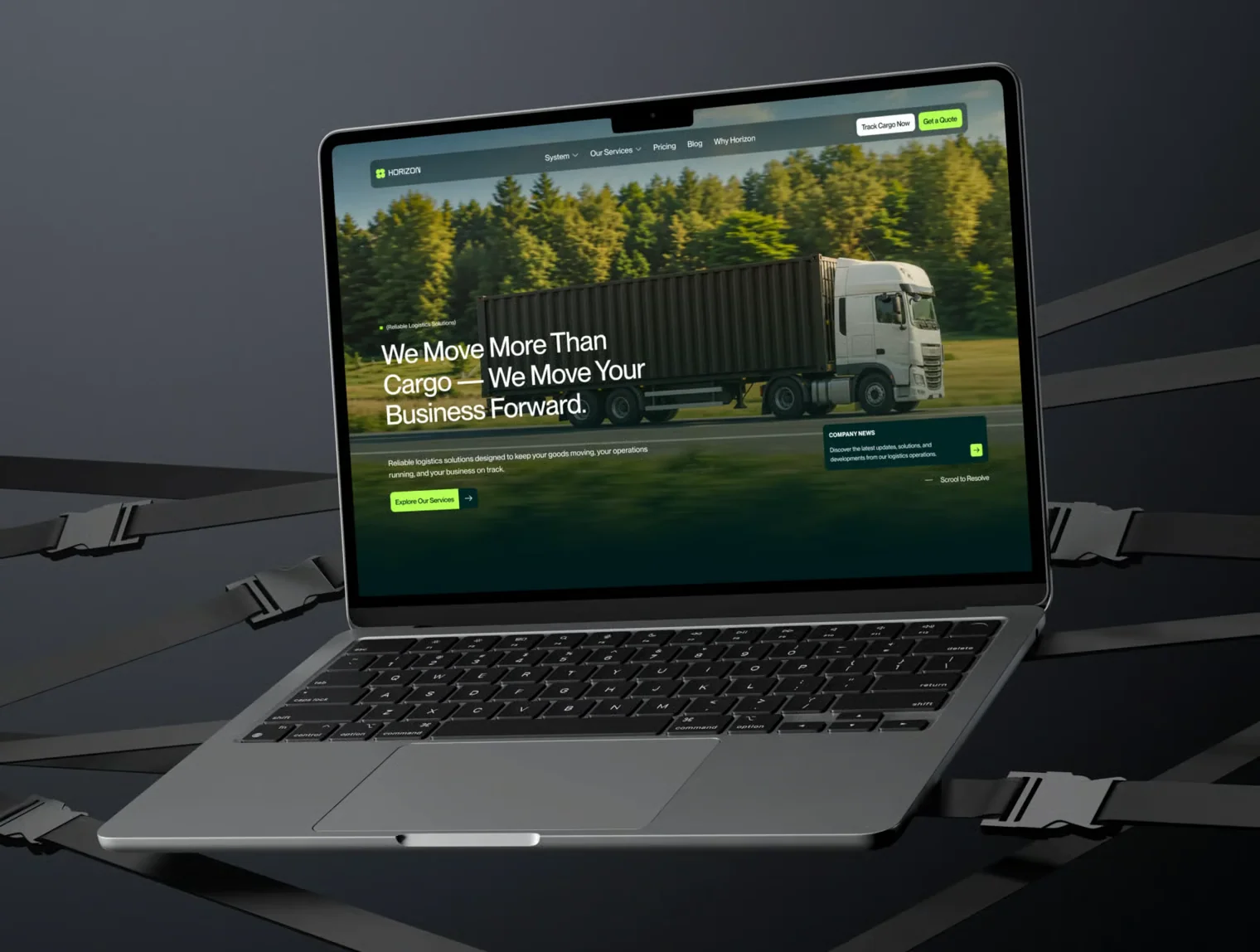 Horizon - Logistic Industries Website Template 5