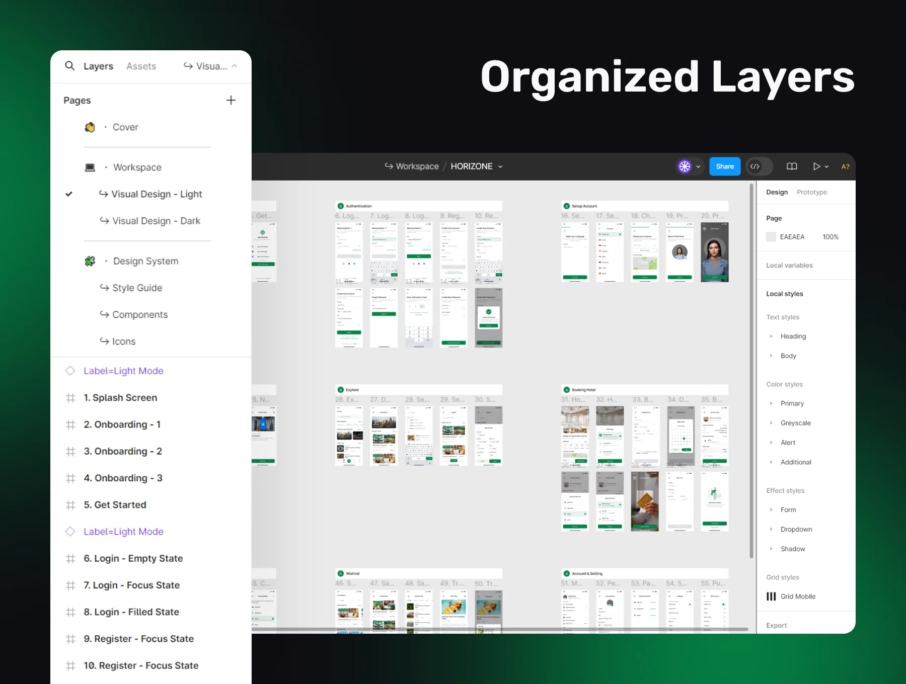 HORIZONE - Booking Hotel App UI Kit 4