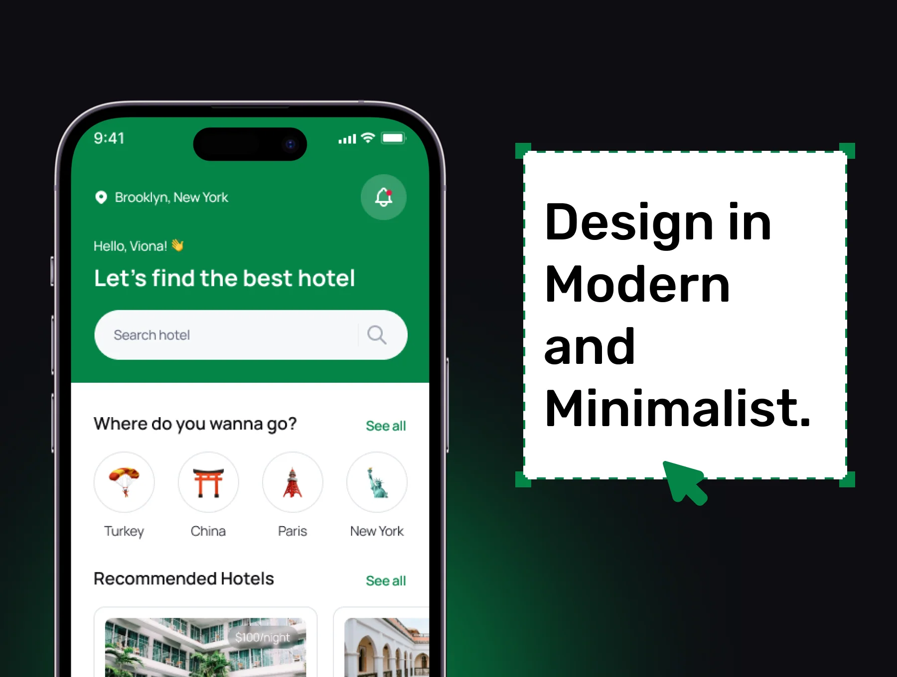 HORIZONE - Booking Hotel App UI Kit 5