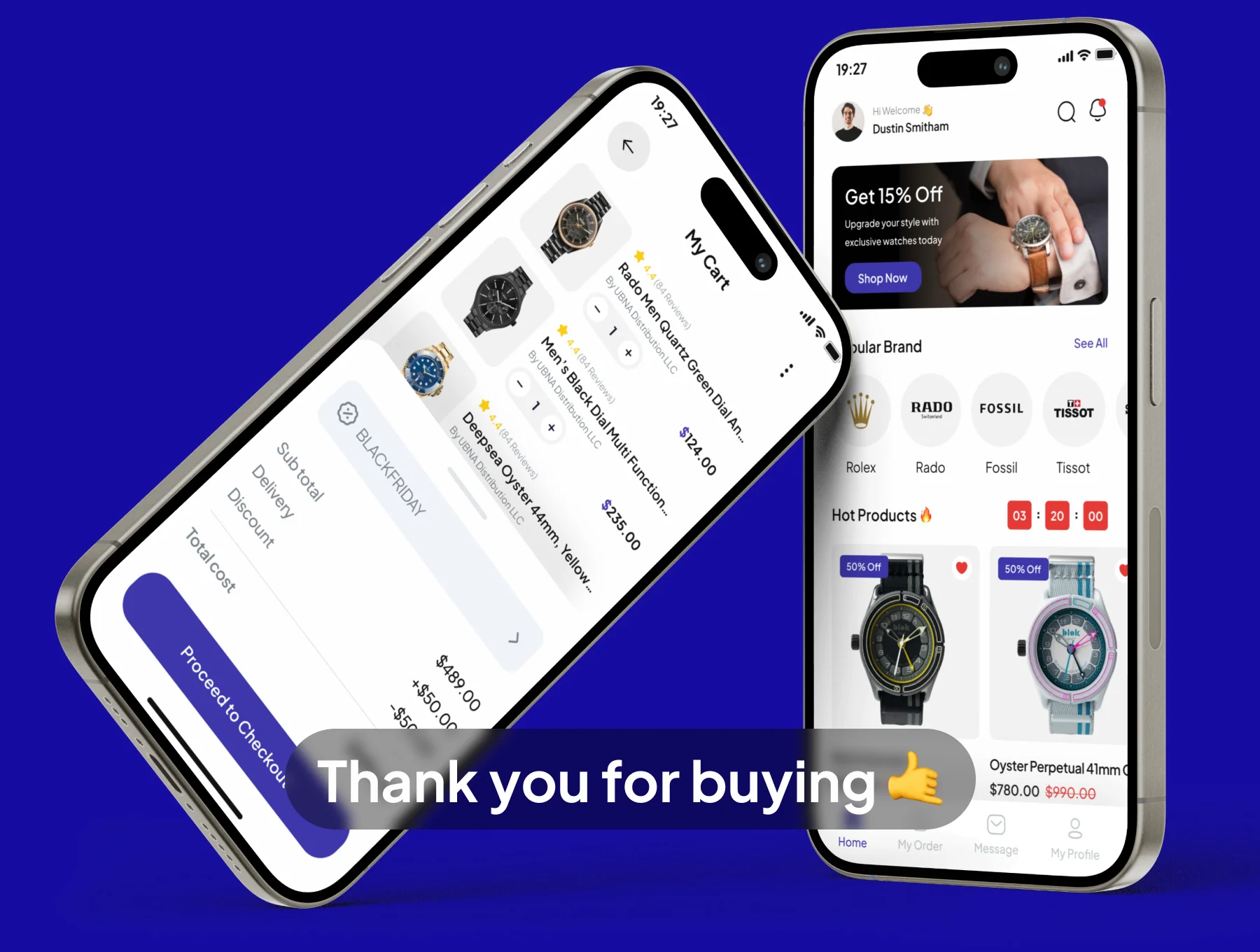 Horology - Watch Shop App UI Kits 6