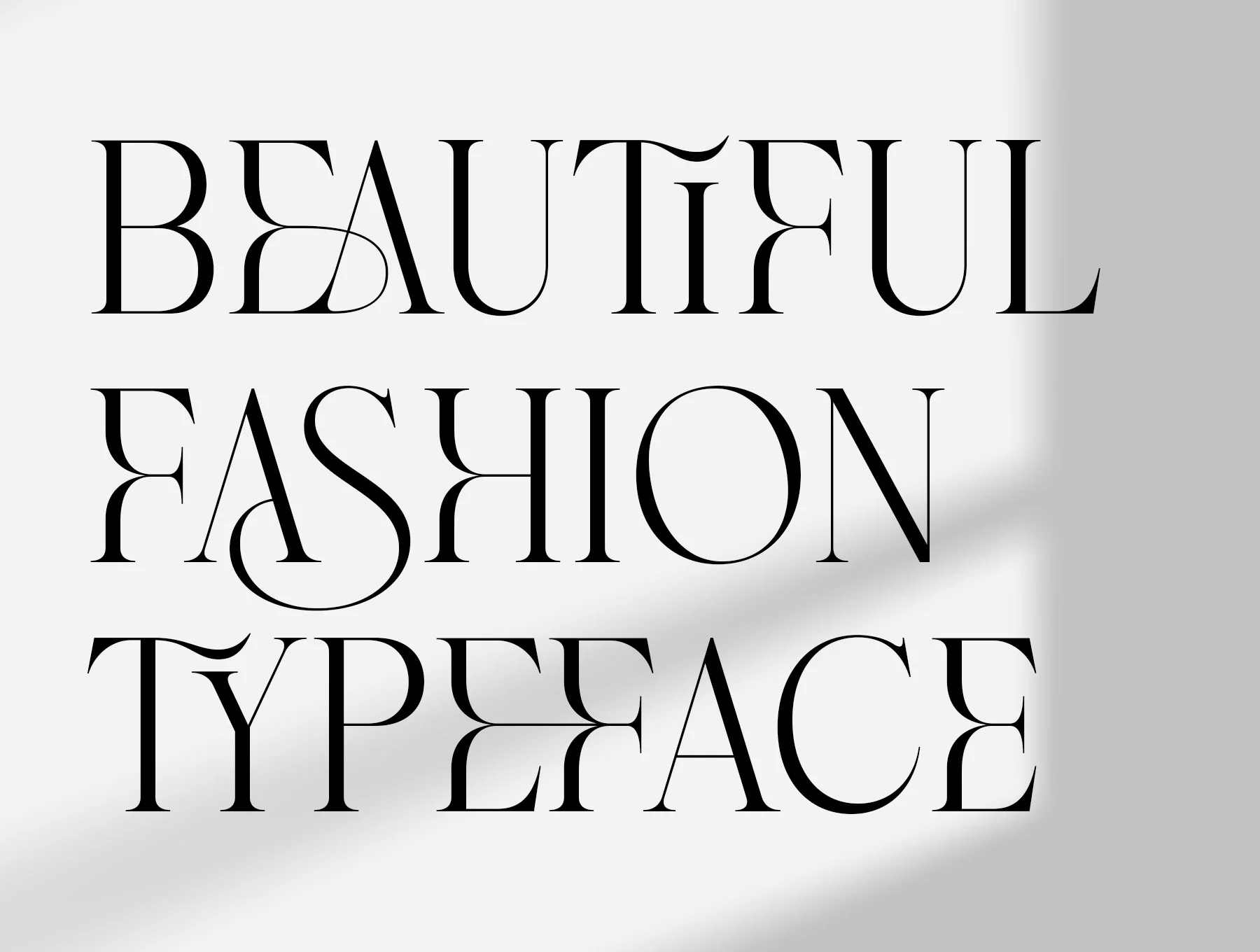 Hosera A Elegant Serif Font 4