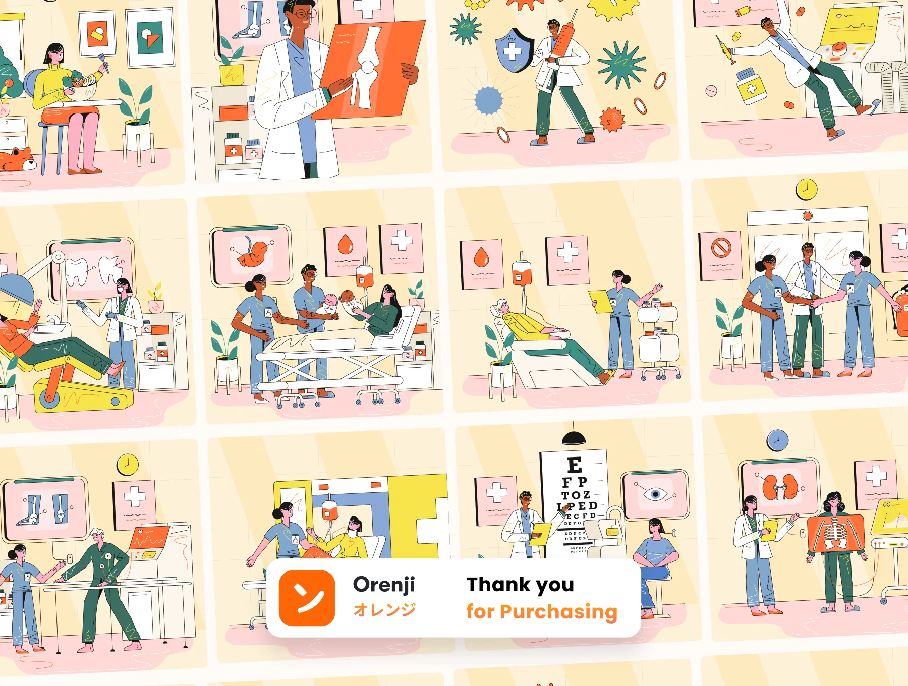 Hospital & Health Illustration 8