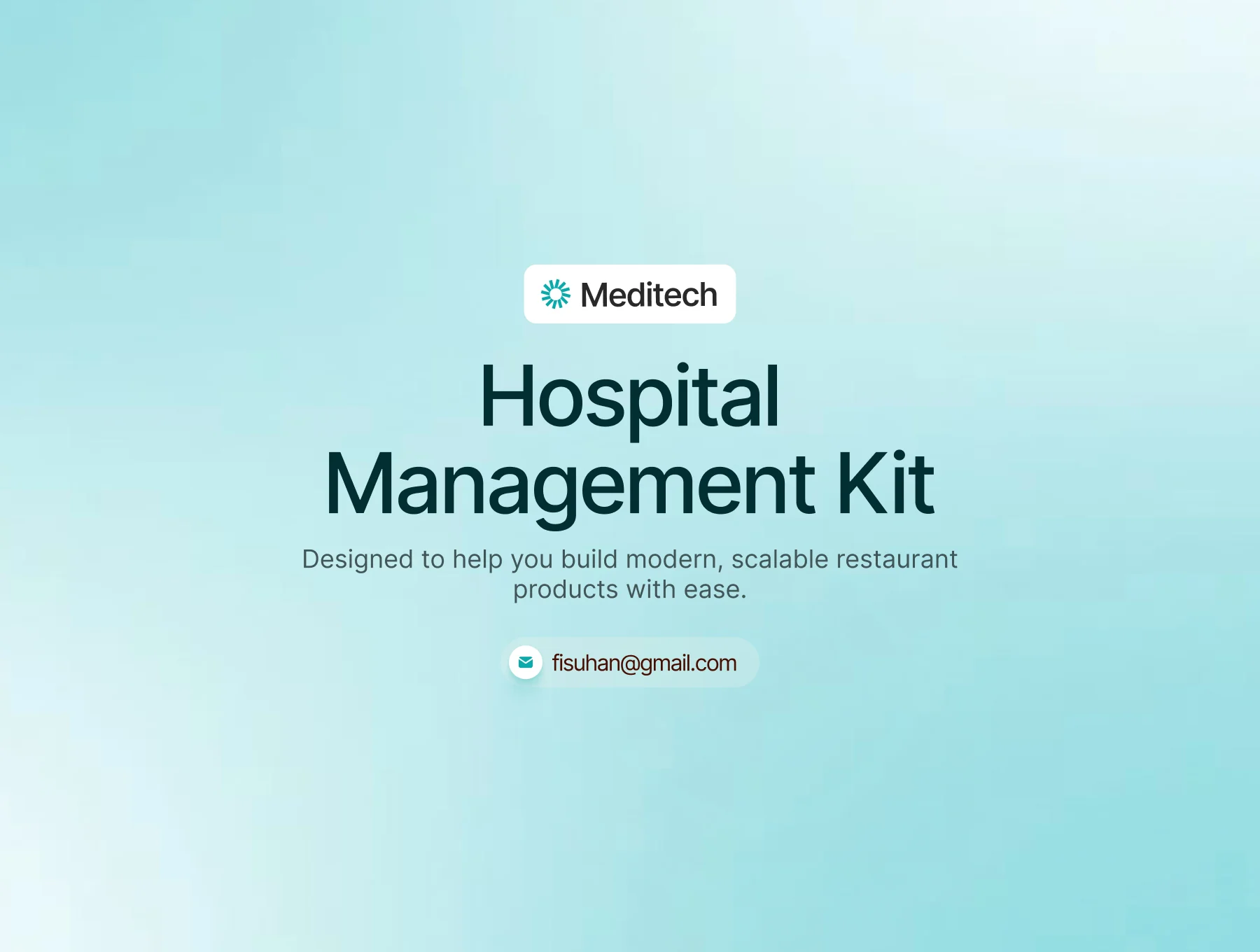 Hospital Management SaaS Dashboard UI Kit 6