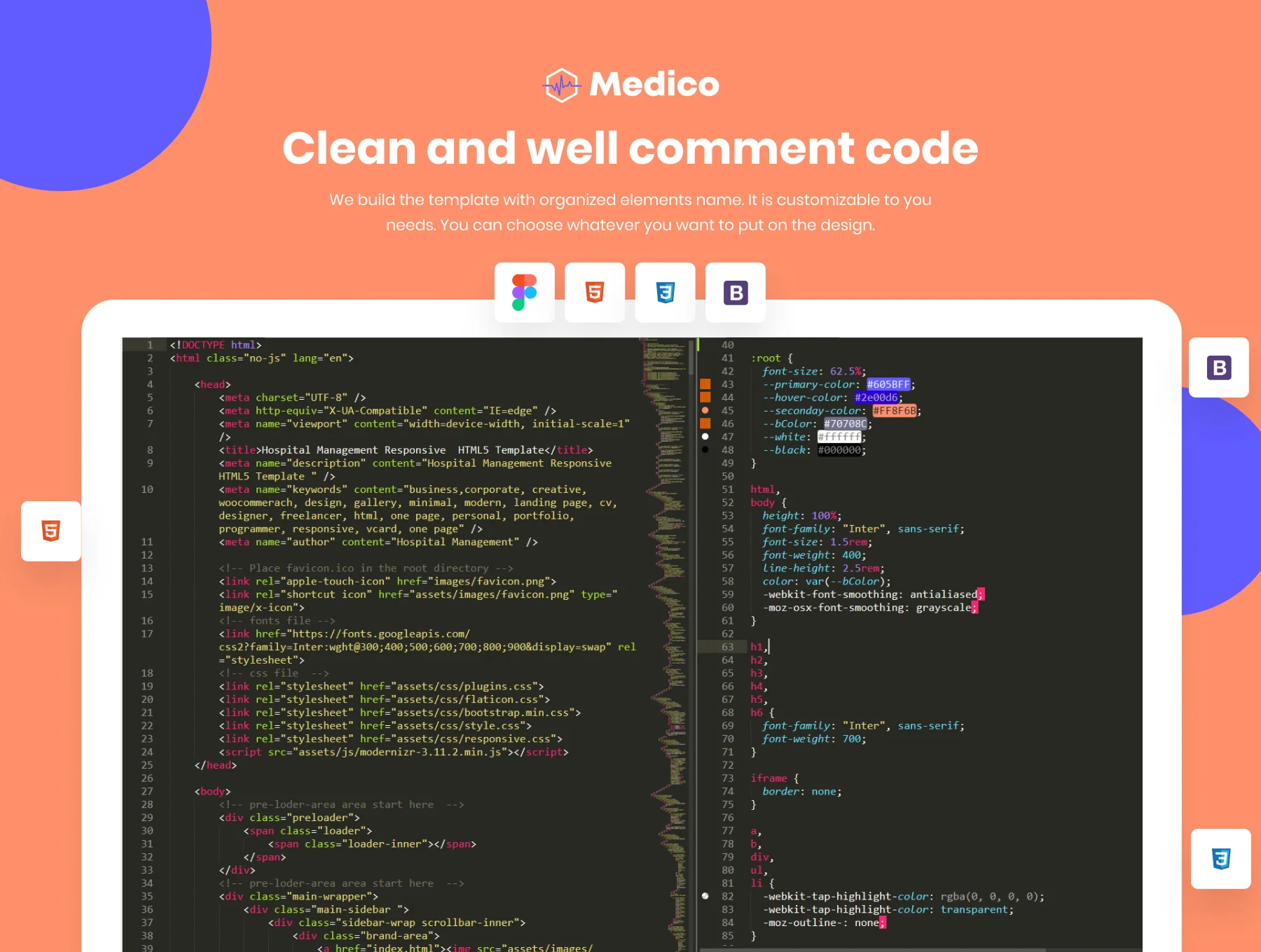 Medico - Hospital Management System (Design+Code) 4