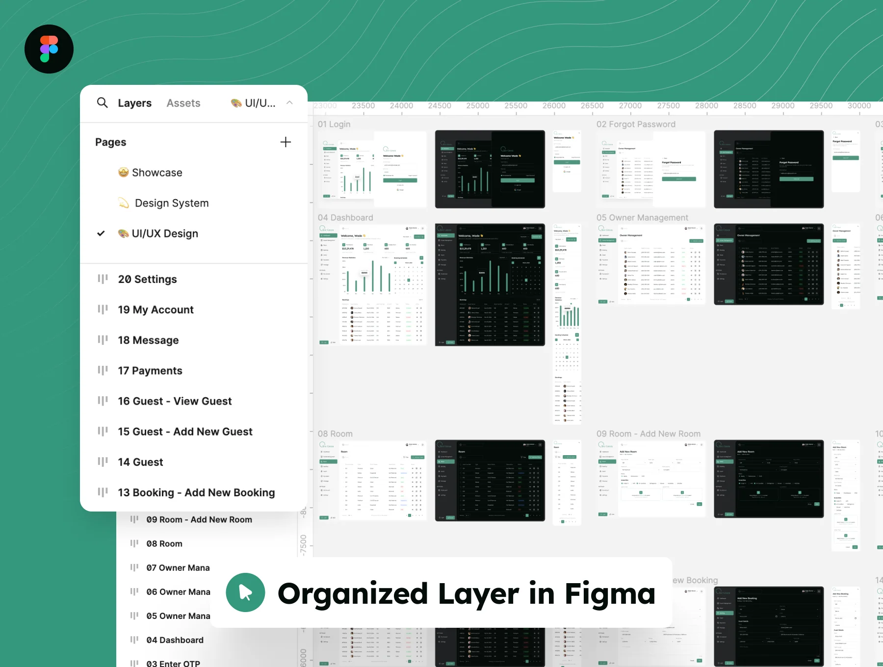 Hotel Booking Dashboard Admin UI Kit 4