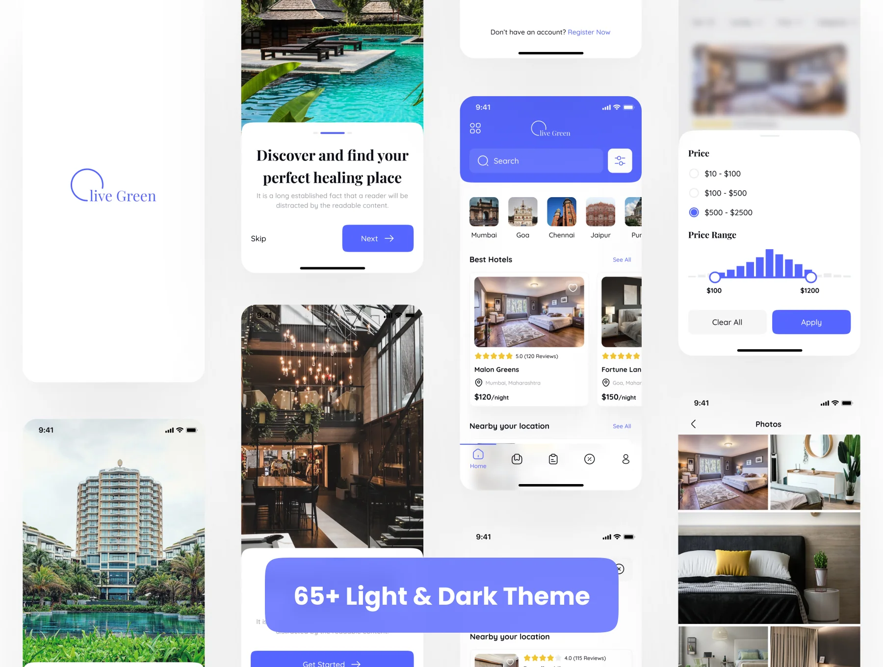 Hotel Booking App UI Kit 5