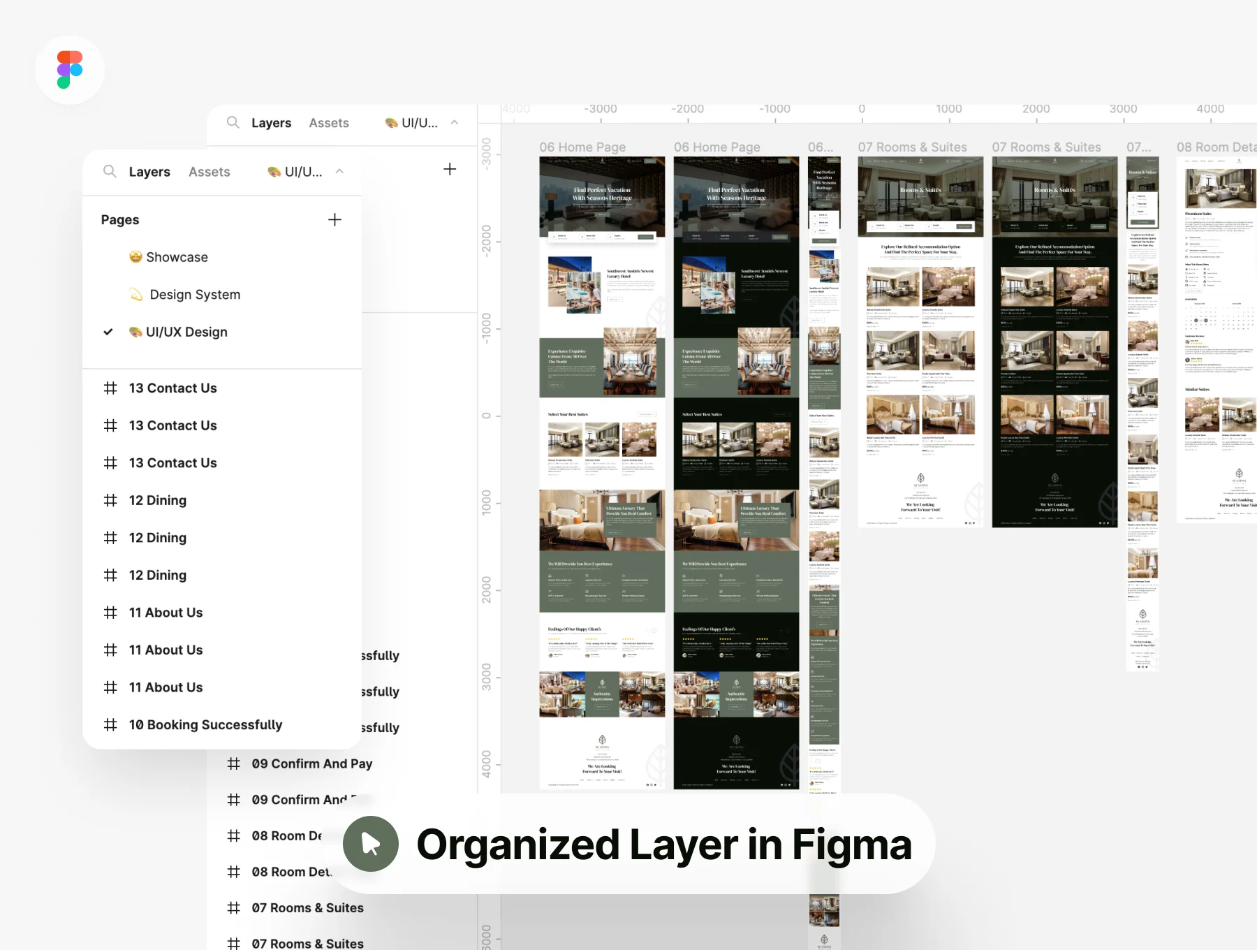 Hotel Booking Website UI Kit 4