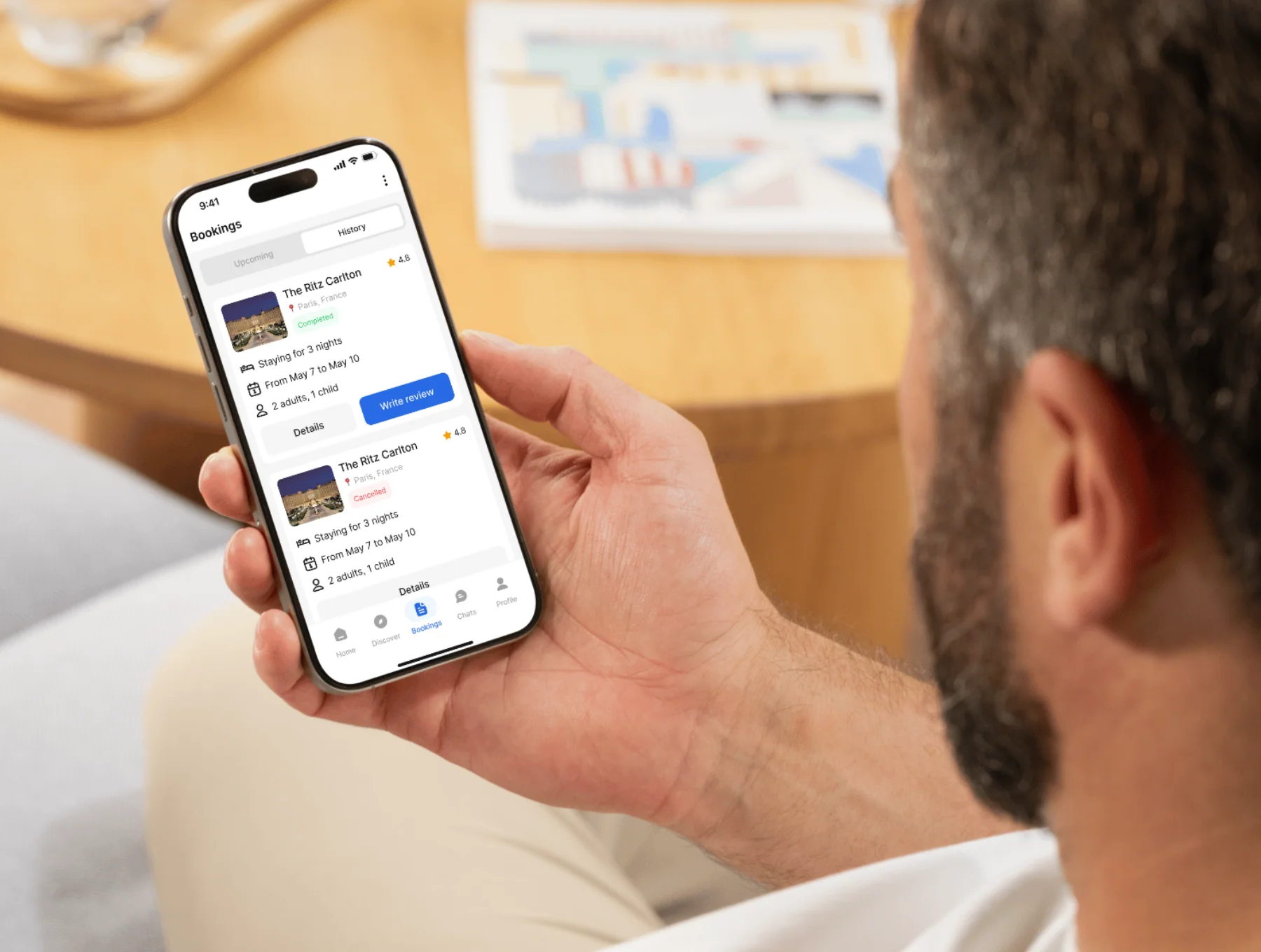 Hotelia - Hotel Booking App UI Kit 4