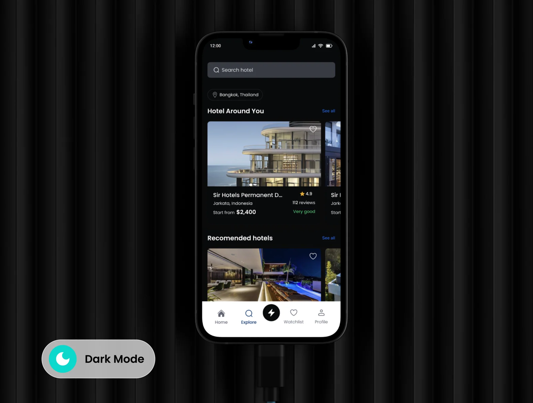 Hotelive-Hotel Booking App UI Kit 7