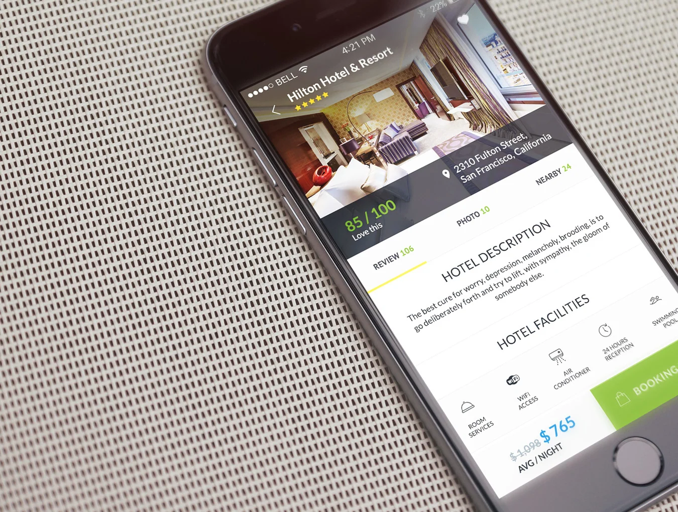 Hotello UI Kit 7