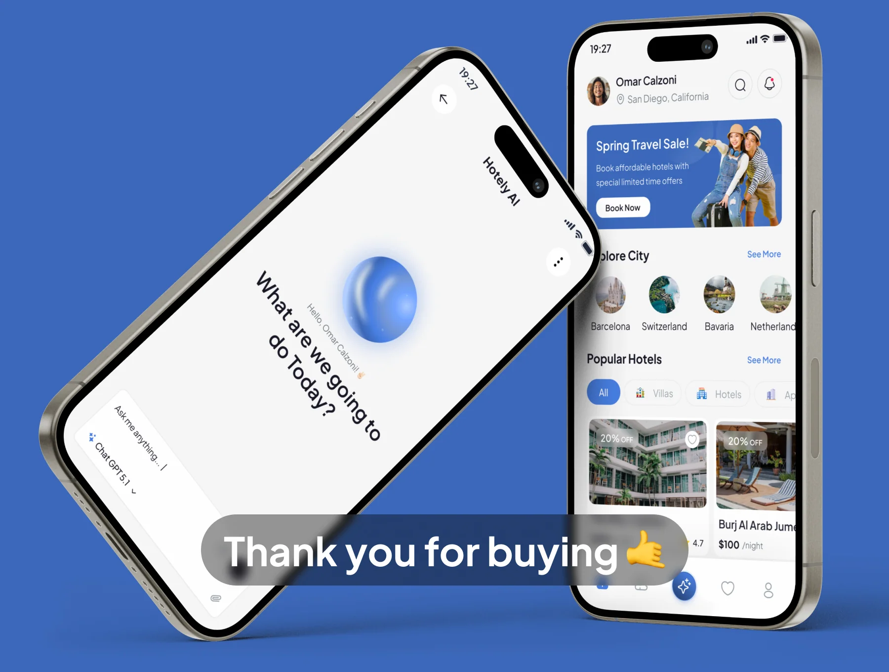 Hotely - AI Hotel Booking App UI Kits 6
