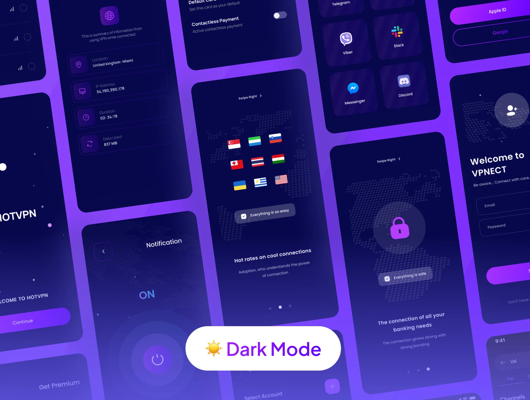 HOTVPN Mobile App kit 6