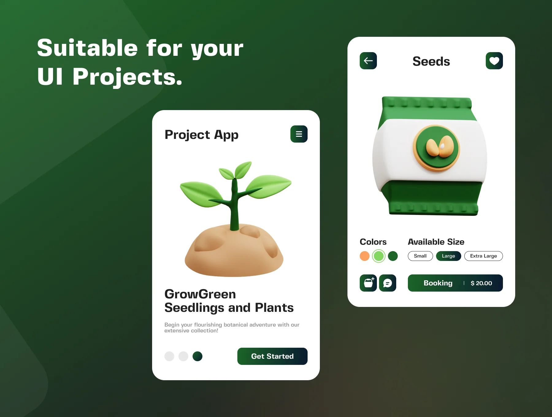 House Plant 3D Icon Pack 5