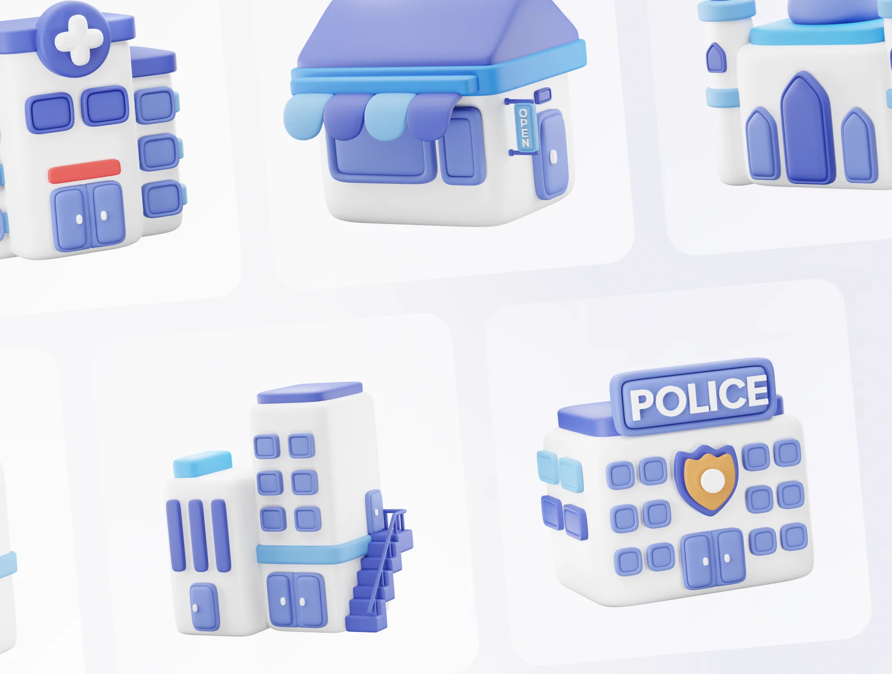Housely - 3D House Icon Pack 8