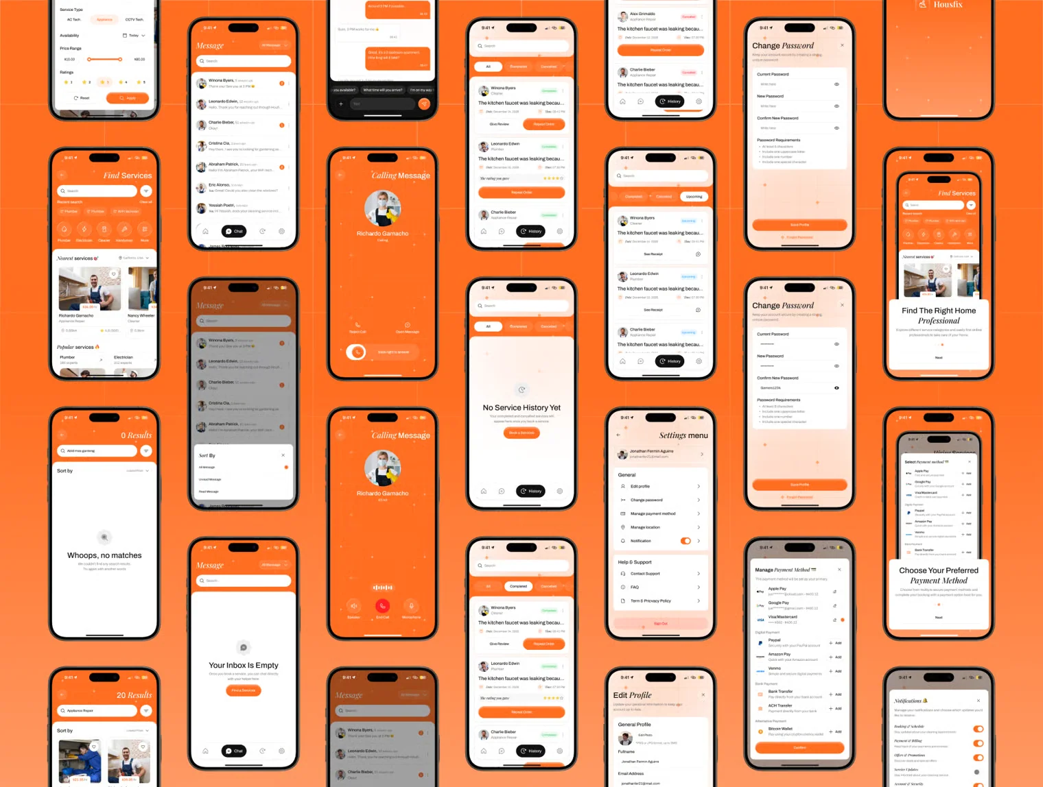 Housfix - Home Services Mobile App 4