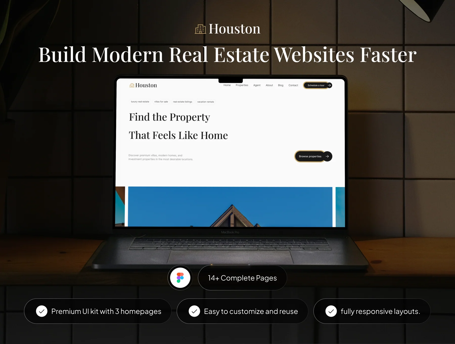 Houston — Real Estate Website UI Kit