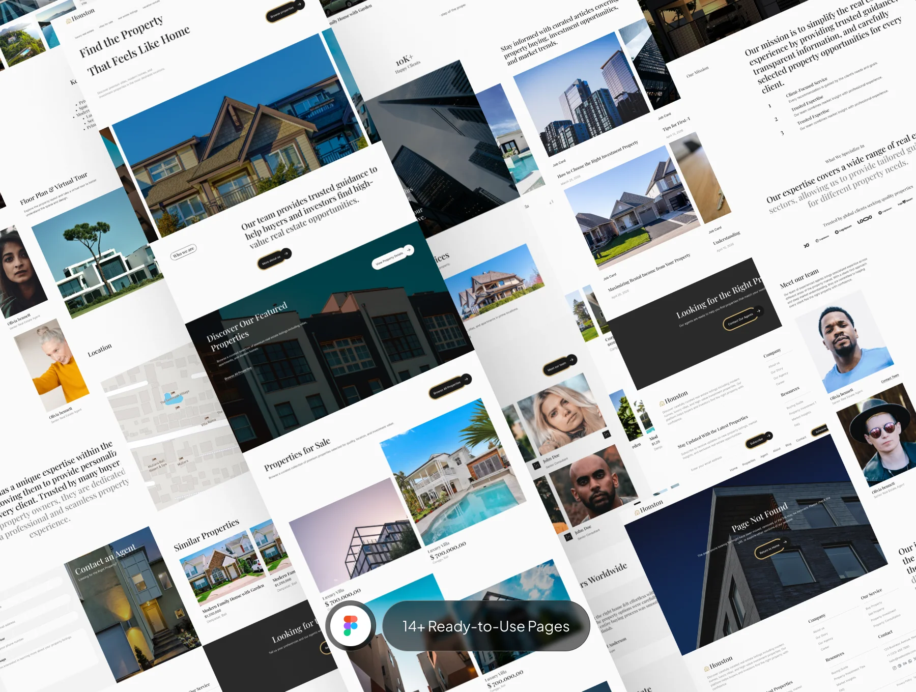 Houston — Real Estate Website UI Kit 3