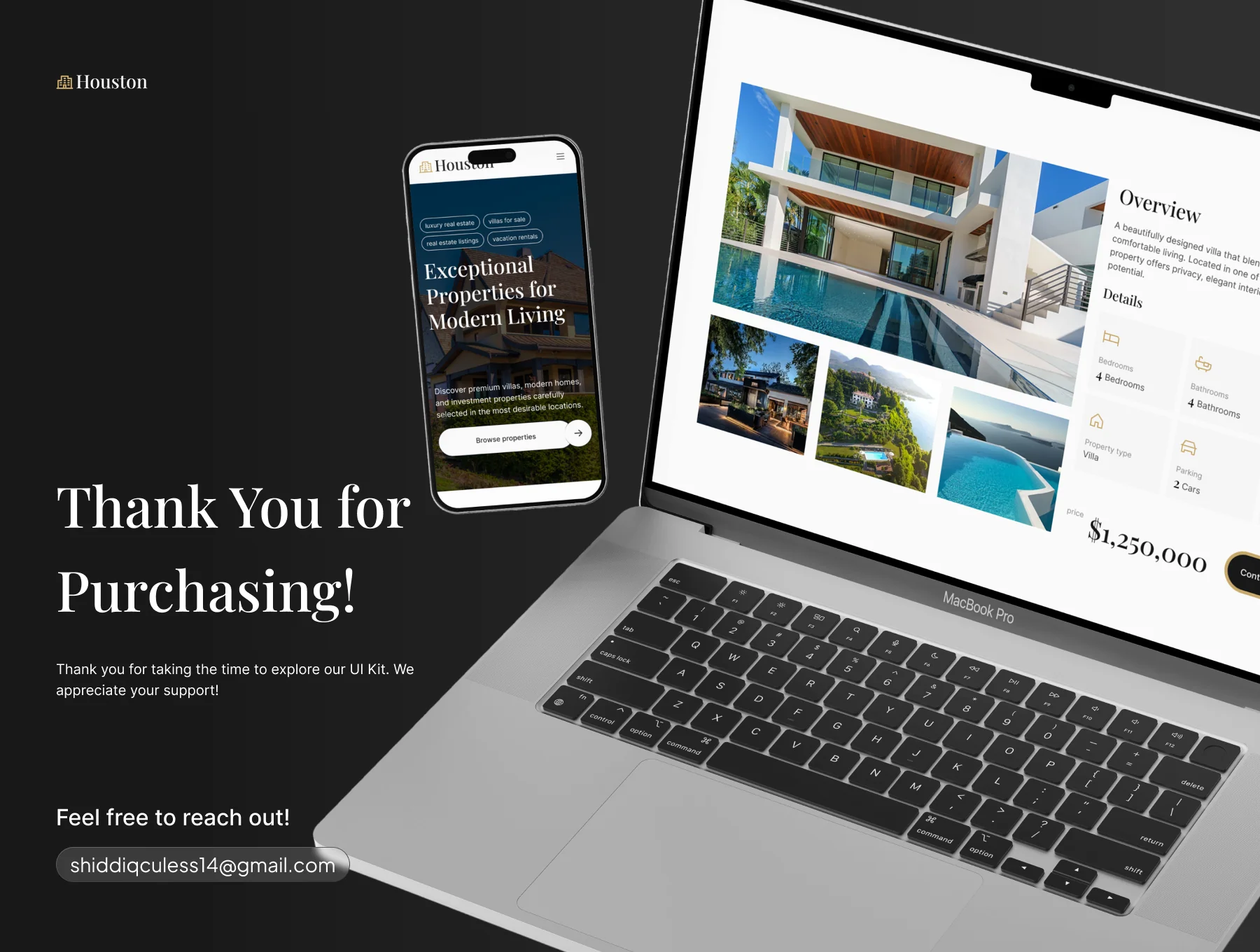Houston — Real Estate Website UI Kit 8