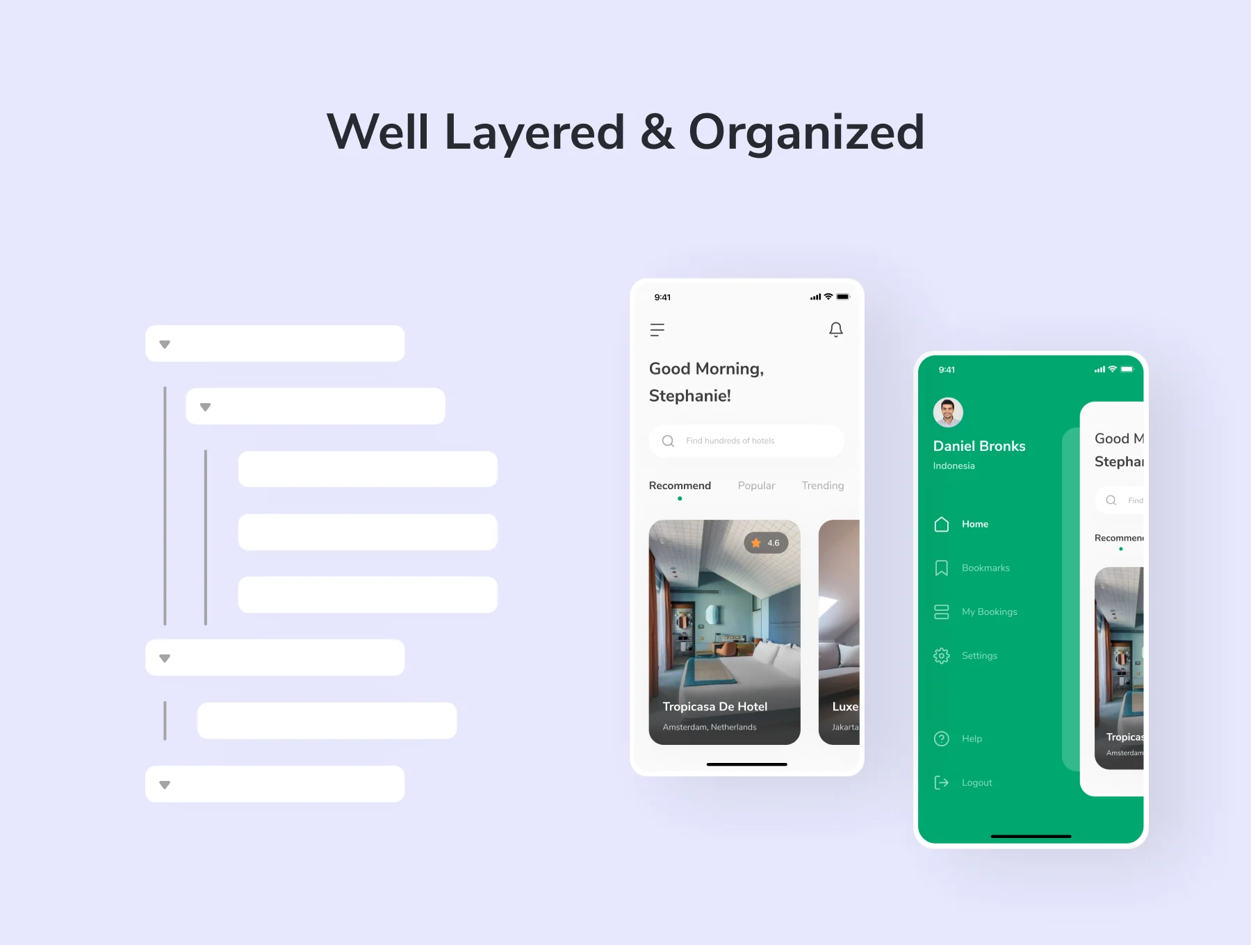 Hozin - Hotel Booking UI Kit 3