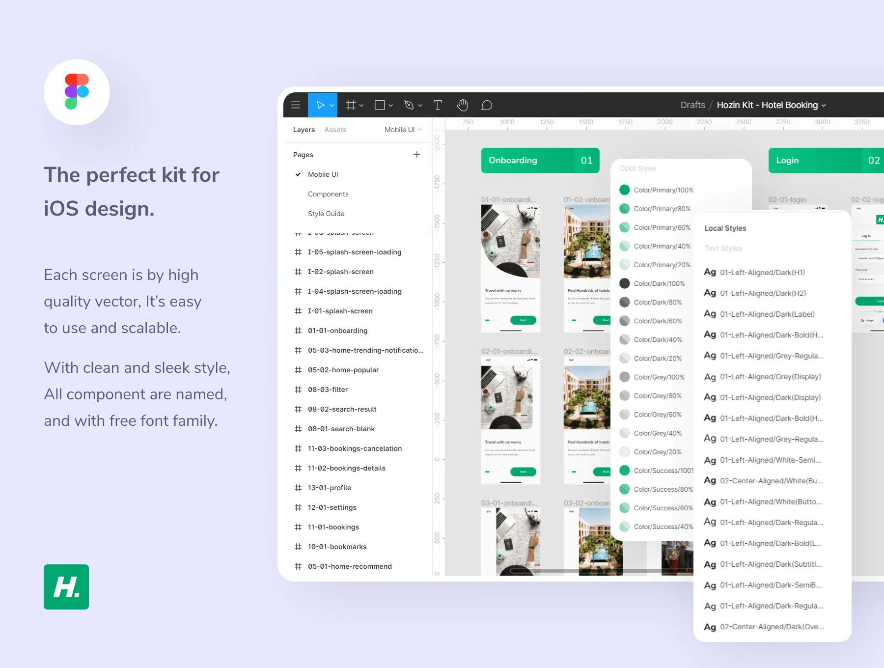 Hozin - Hotel Booking UI Kit 5