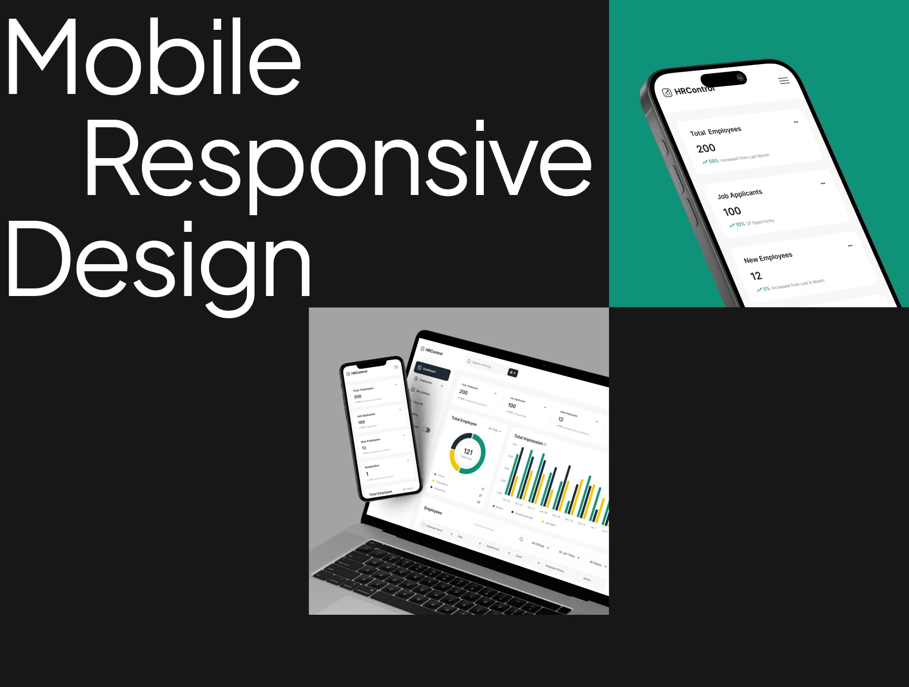 HR Management Dashboard UI Kit 5