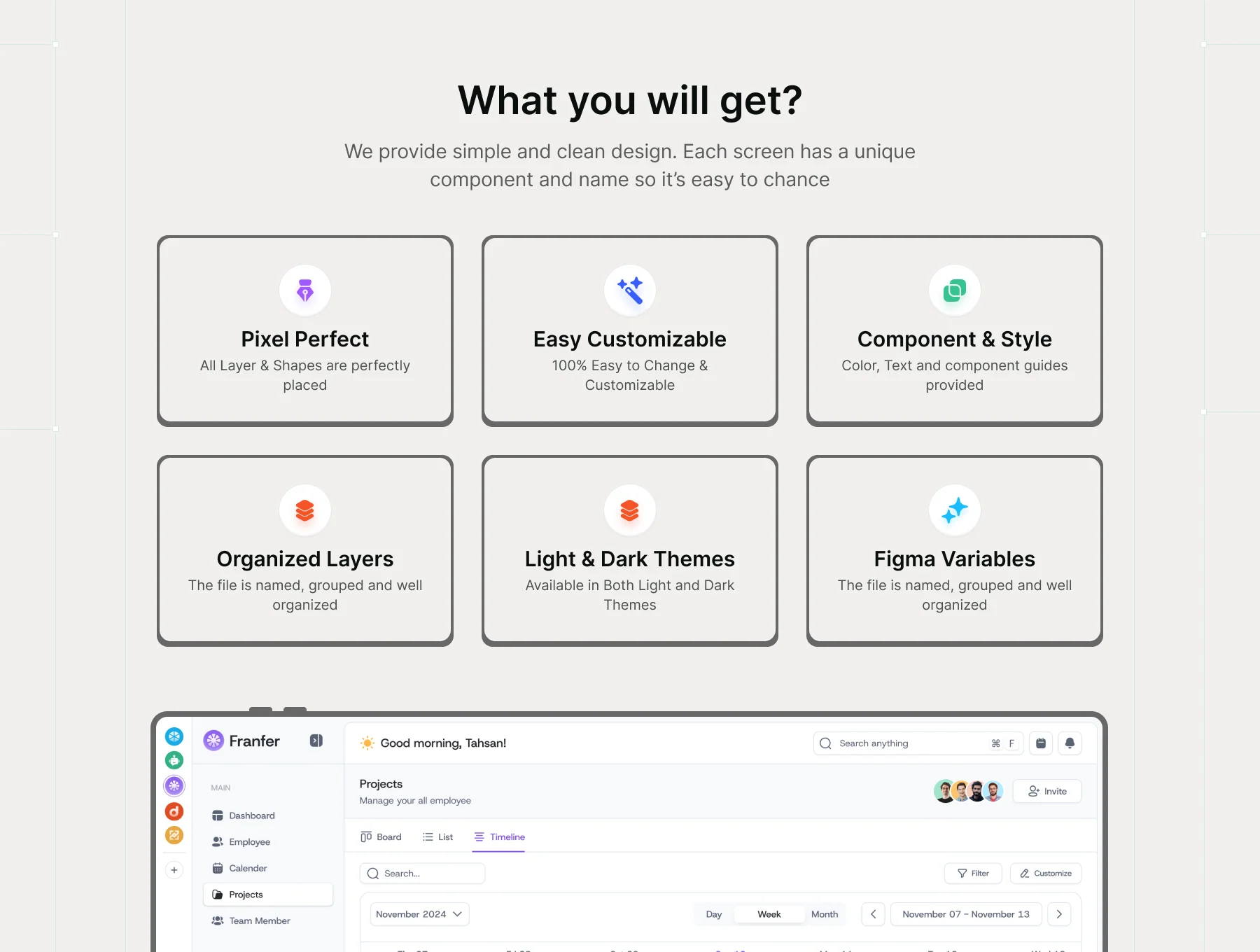 HR Management UI KIT Design 2