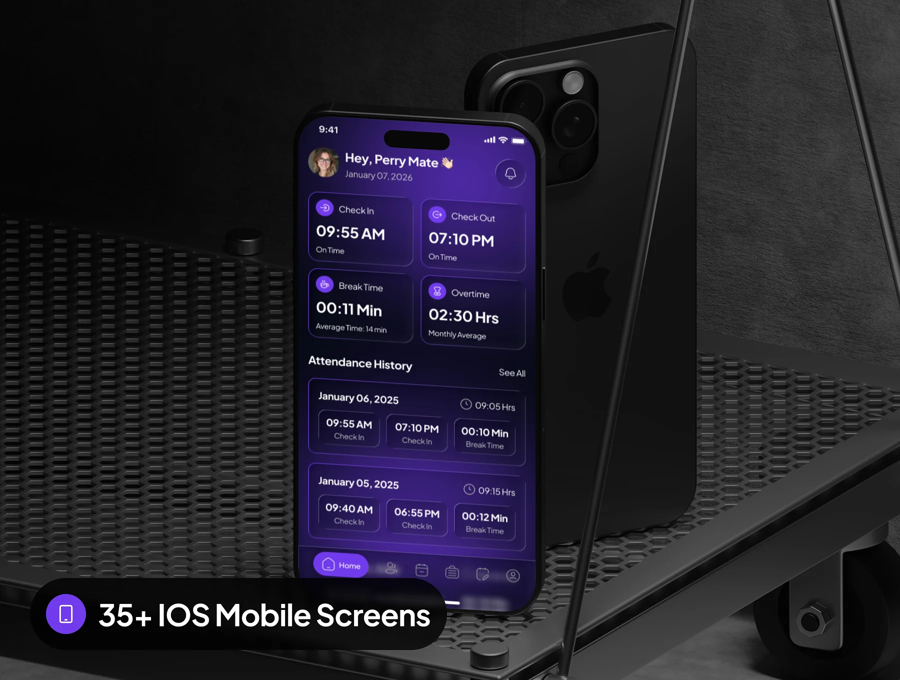 HRMS - HR Management App UI Kit 5