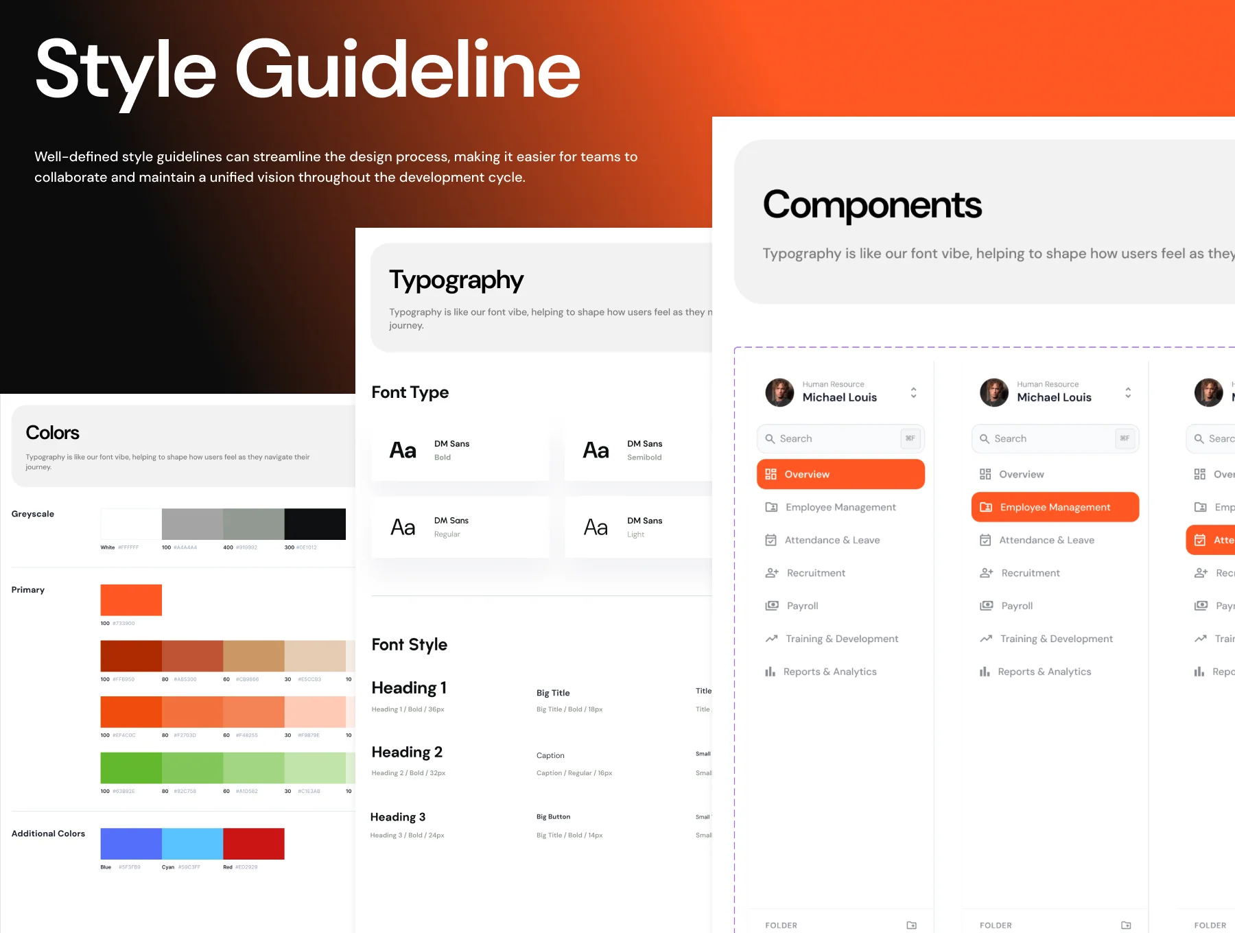 HrPayy - Hr Manage Dashboard UI Kit 3