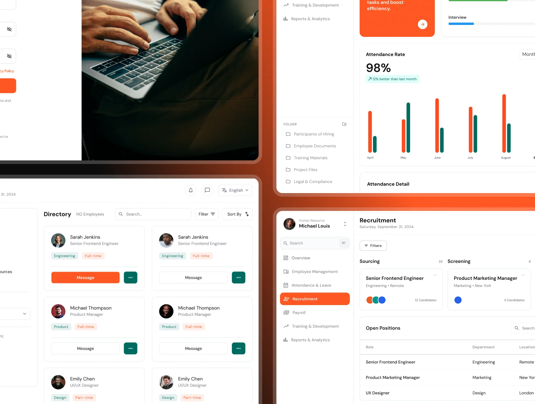 HrPayy - Hr Manage Dashboard UI Kit 4