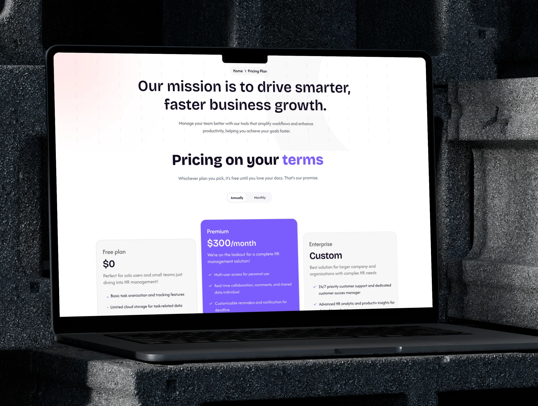 HrPayy - Hr Website UI Kit 4