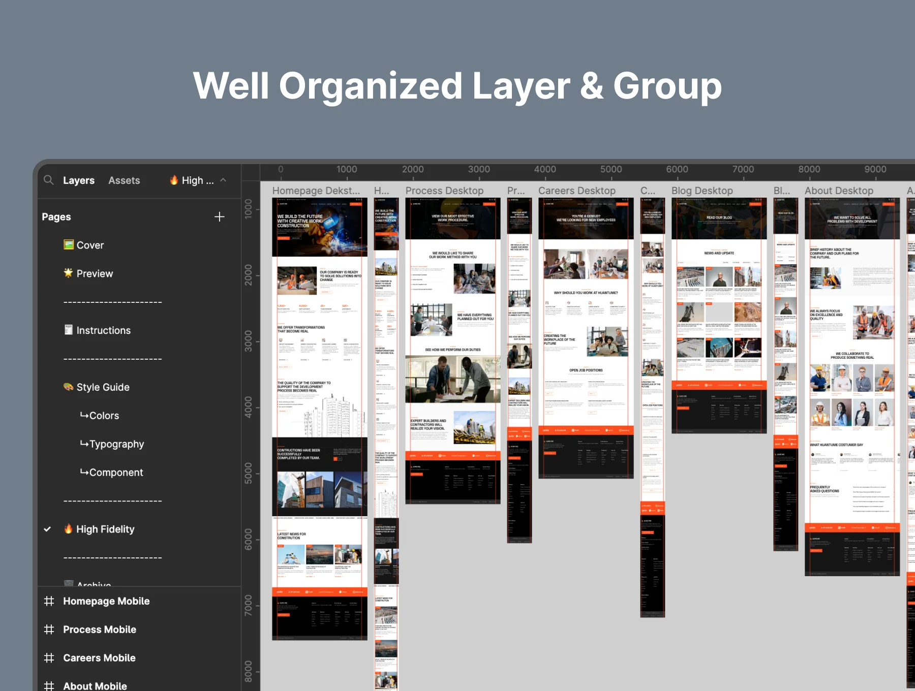Huantume - Construction Website Template 4
