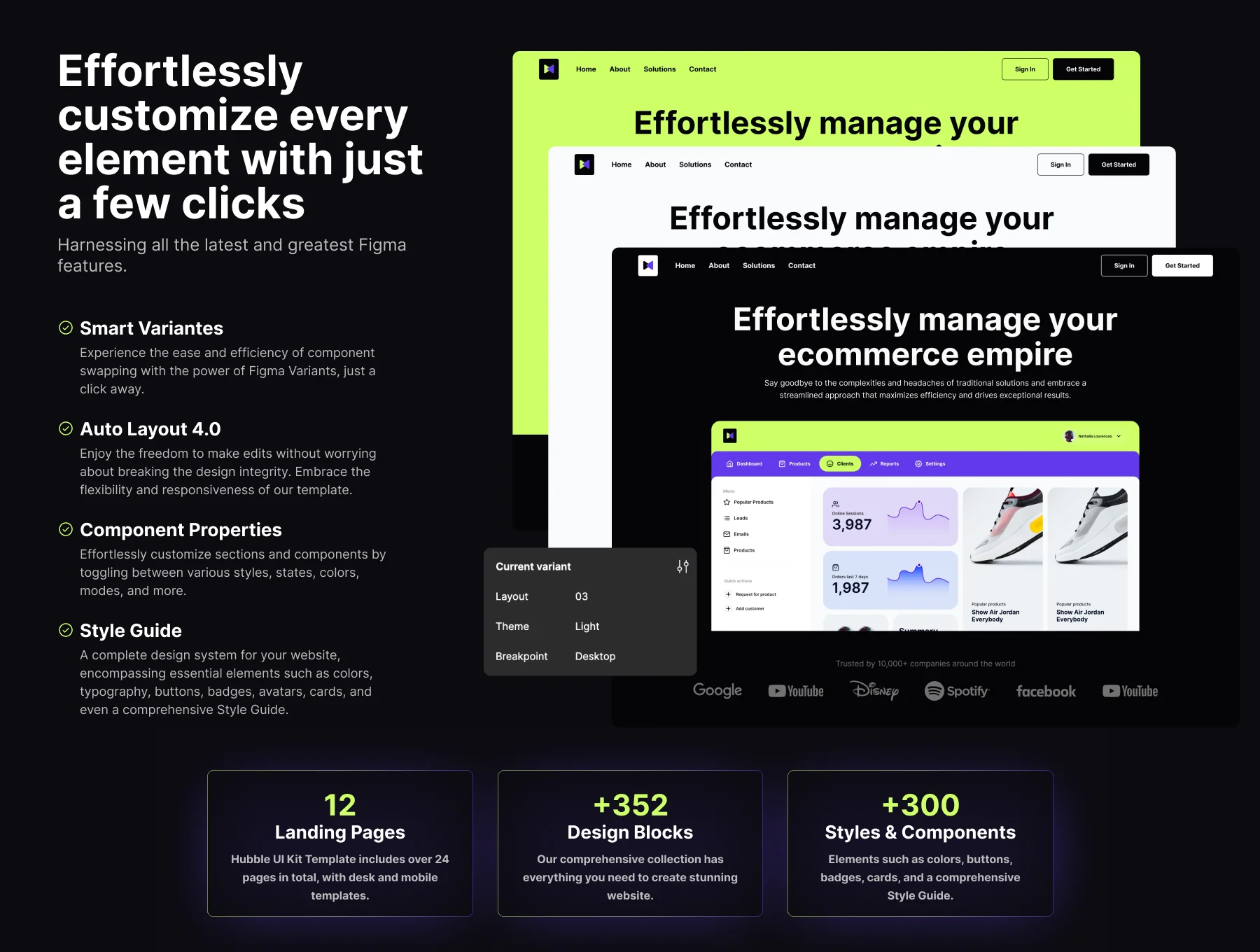 Hubble: SaaS Landing Page UI Kit 2