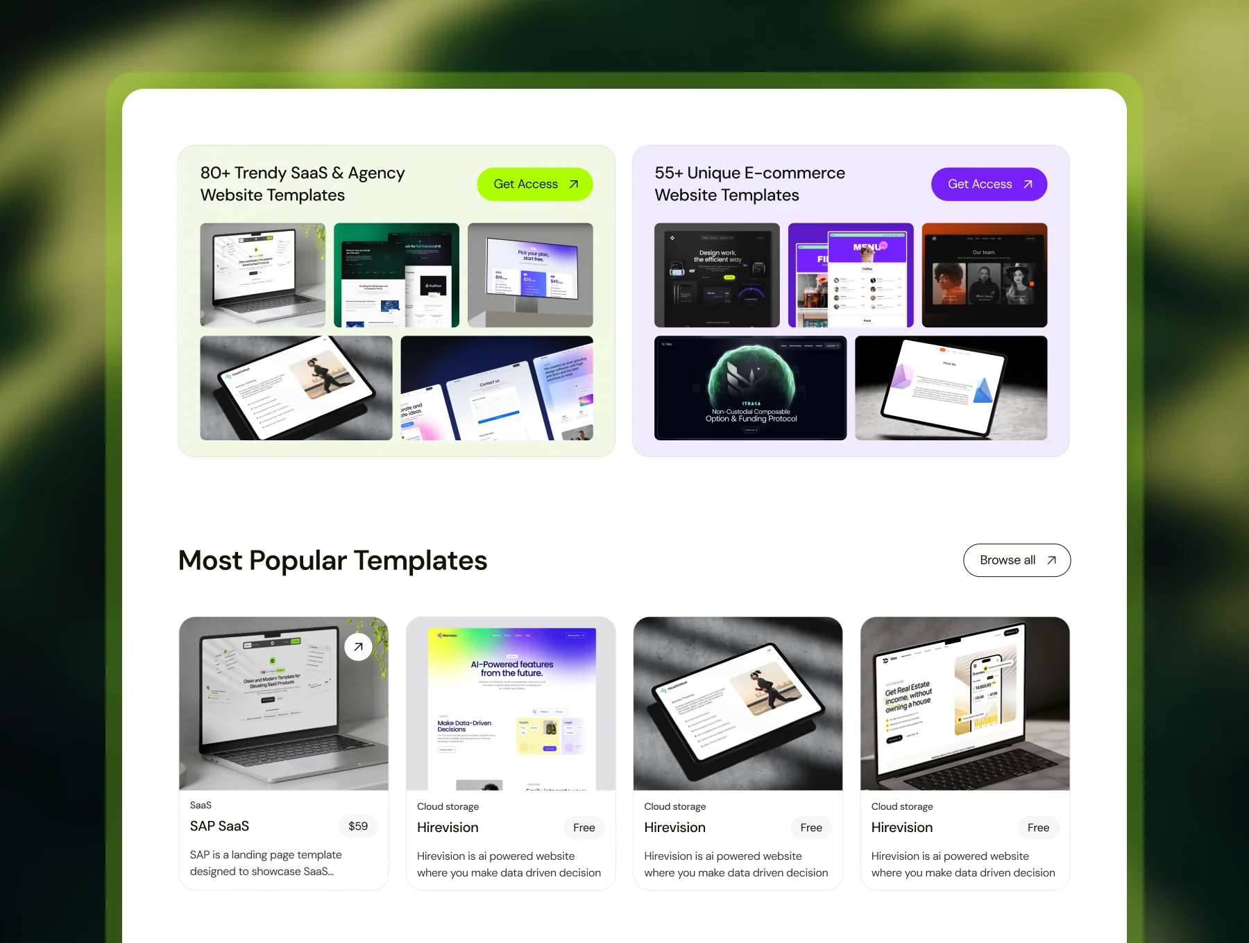 HubStore - Sell Digital Products & Membership Template 2