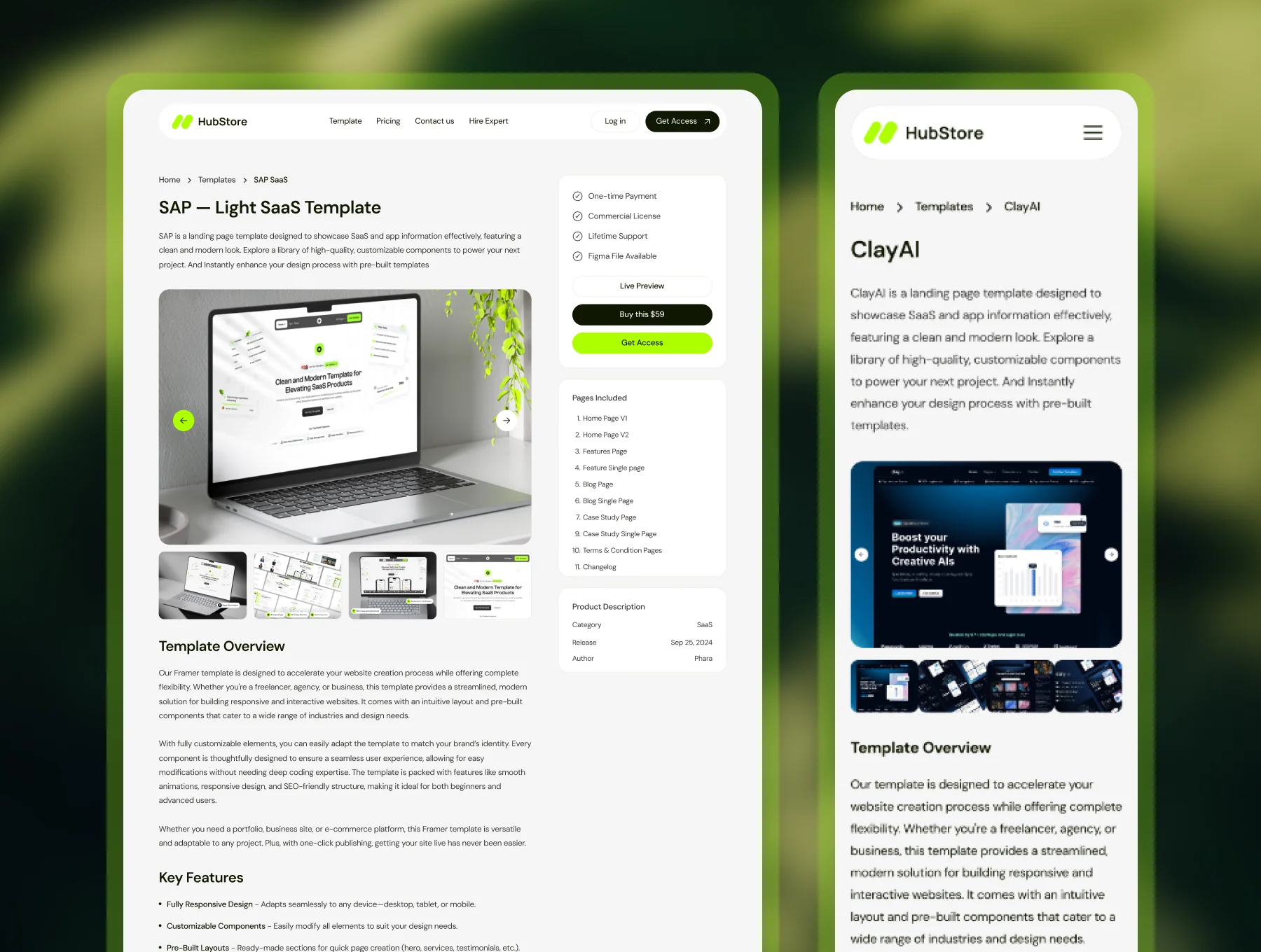 HubStore - Sell Digital Products & Membership Template 4