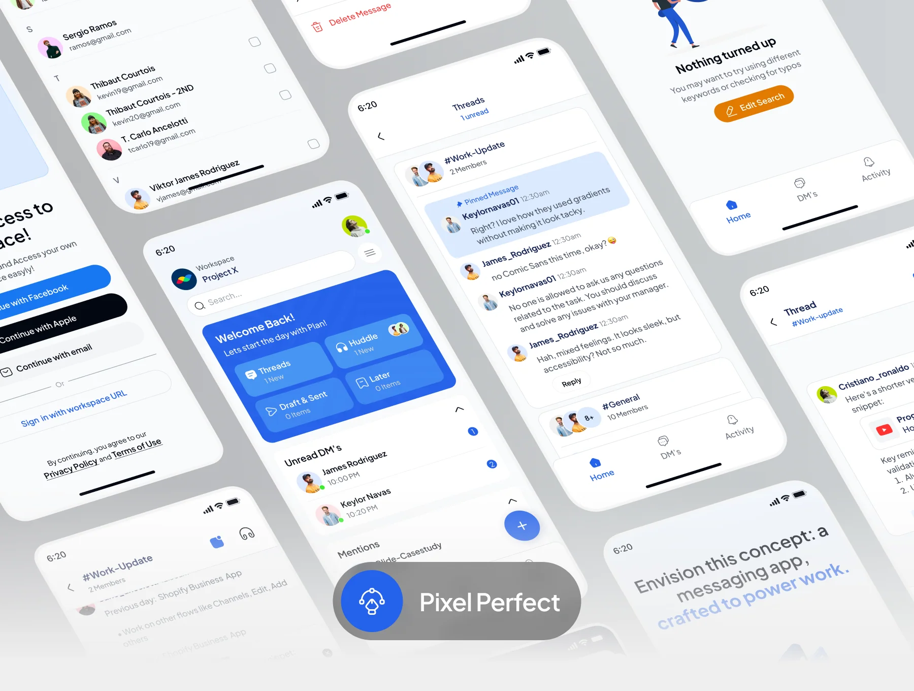HuddleSpace - Business Collaboration App Ui Kit 8